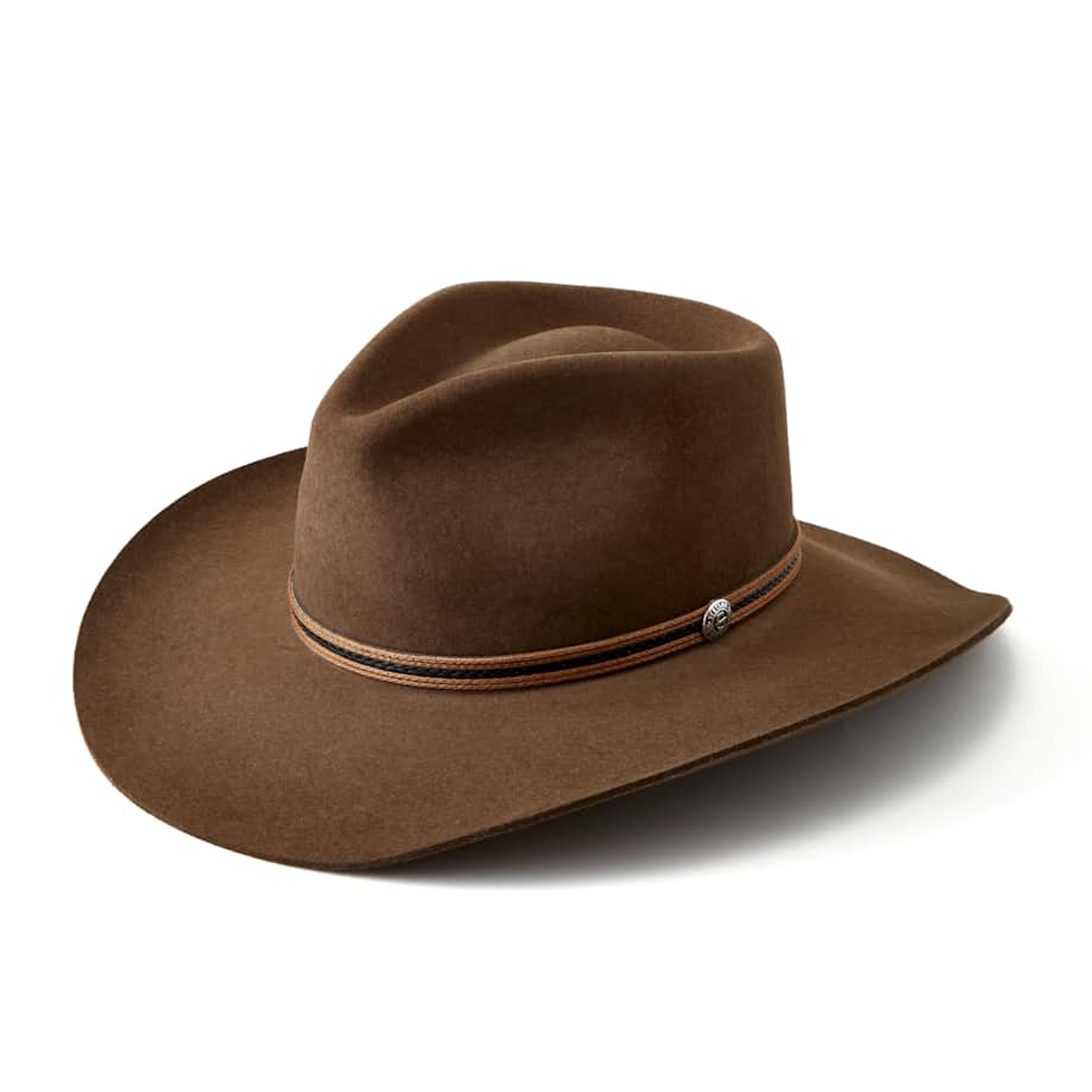 Stetson The Rawlins Cowboy Hat - Exclusive | Oak | Size: L | Western Hats | Headwear