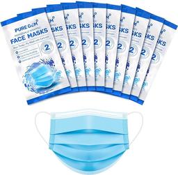 Amazon.com: Premium Pack of 70 Individually Wrapped 3-Ply Disposable Face Mask With Elastic Earloops Soft on Skin, Great For Businesses Office School Travel : Tools & Home Improvement