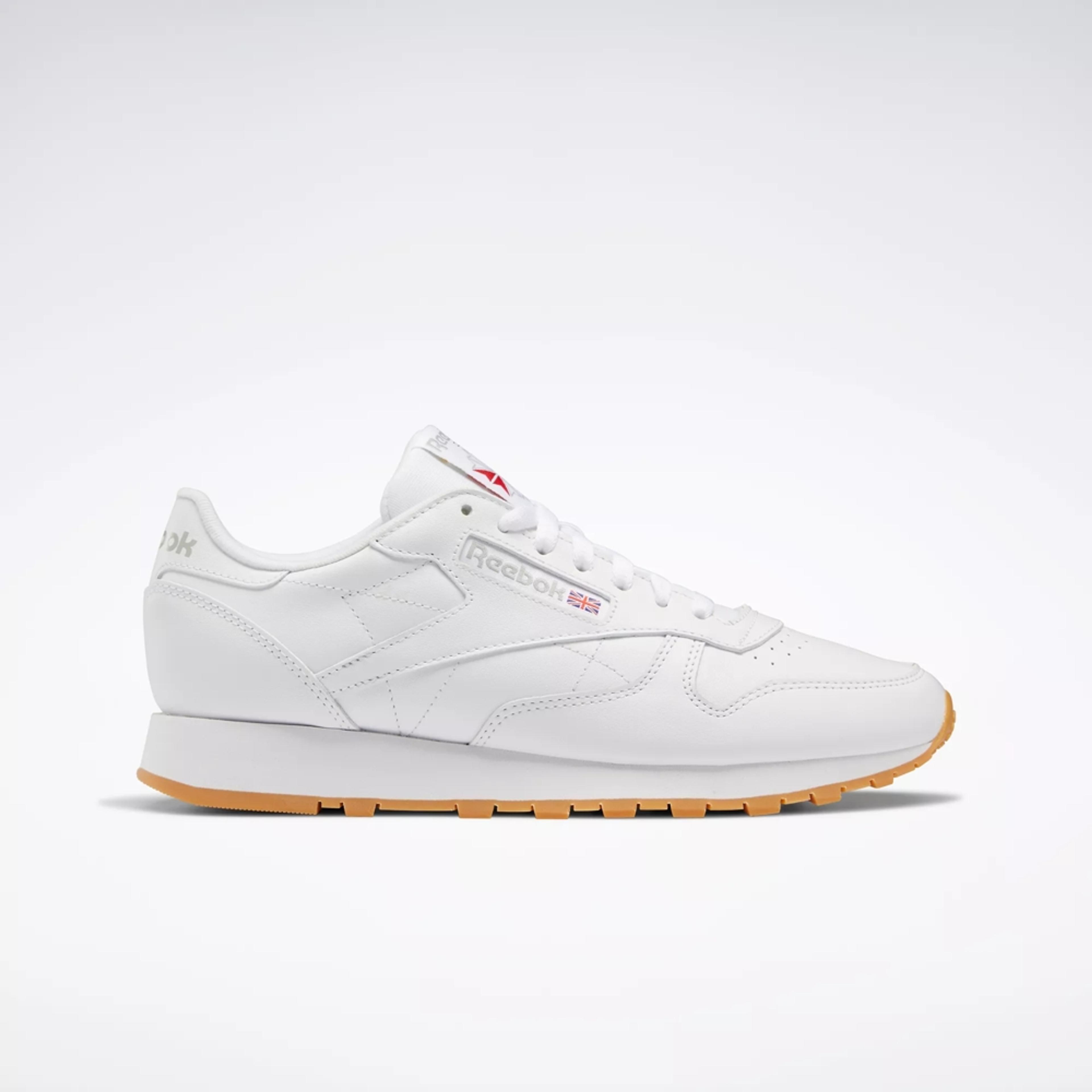 Classic Leather Shoes - Ftwr White / Pure Grey 3 / Reebok Rubber Gum-03 | Reebok