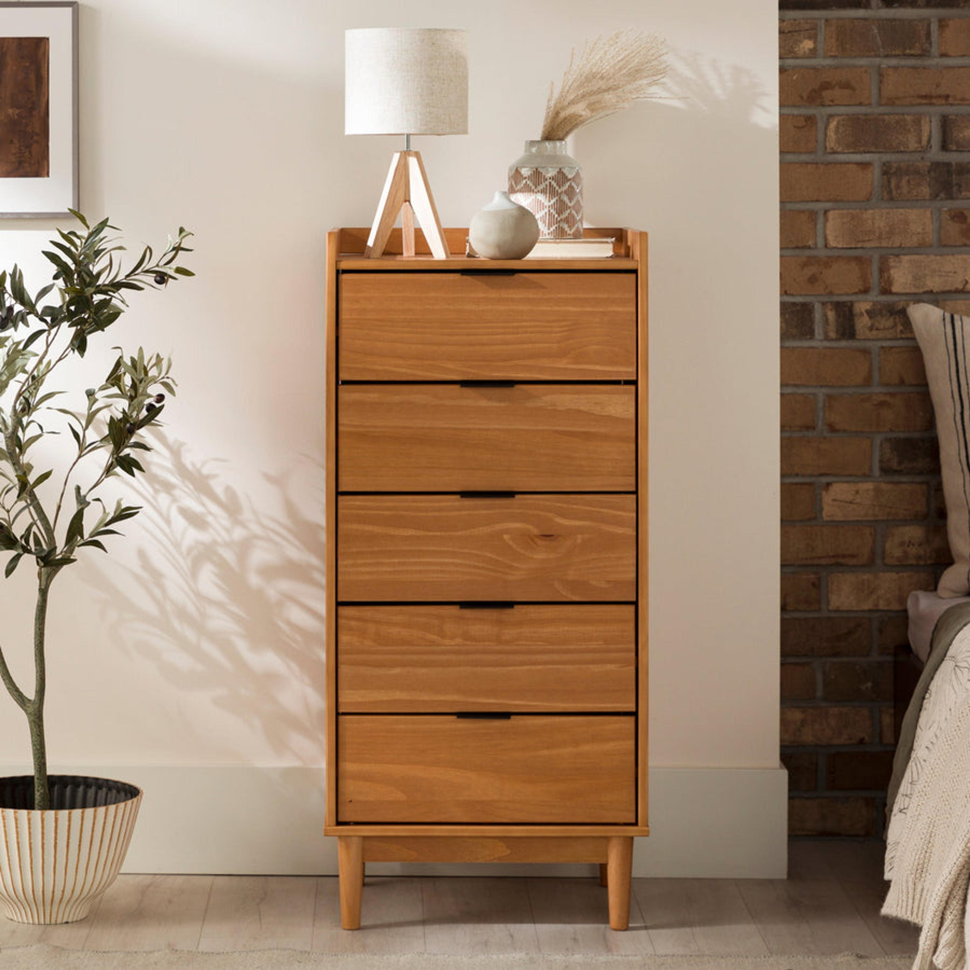 Lee Mid-Century Modern Wood Collection (Nightstand or Dresser) – Walker Edison