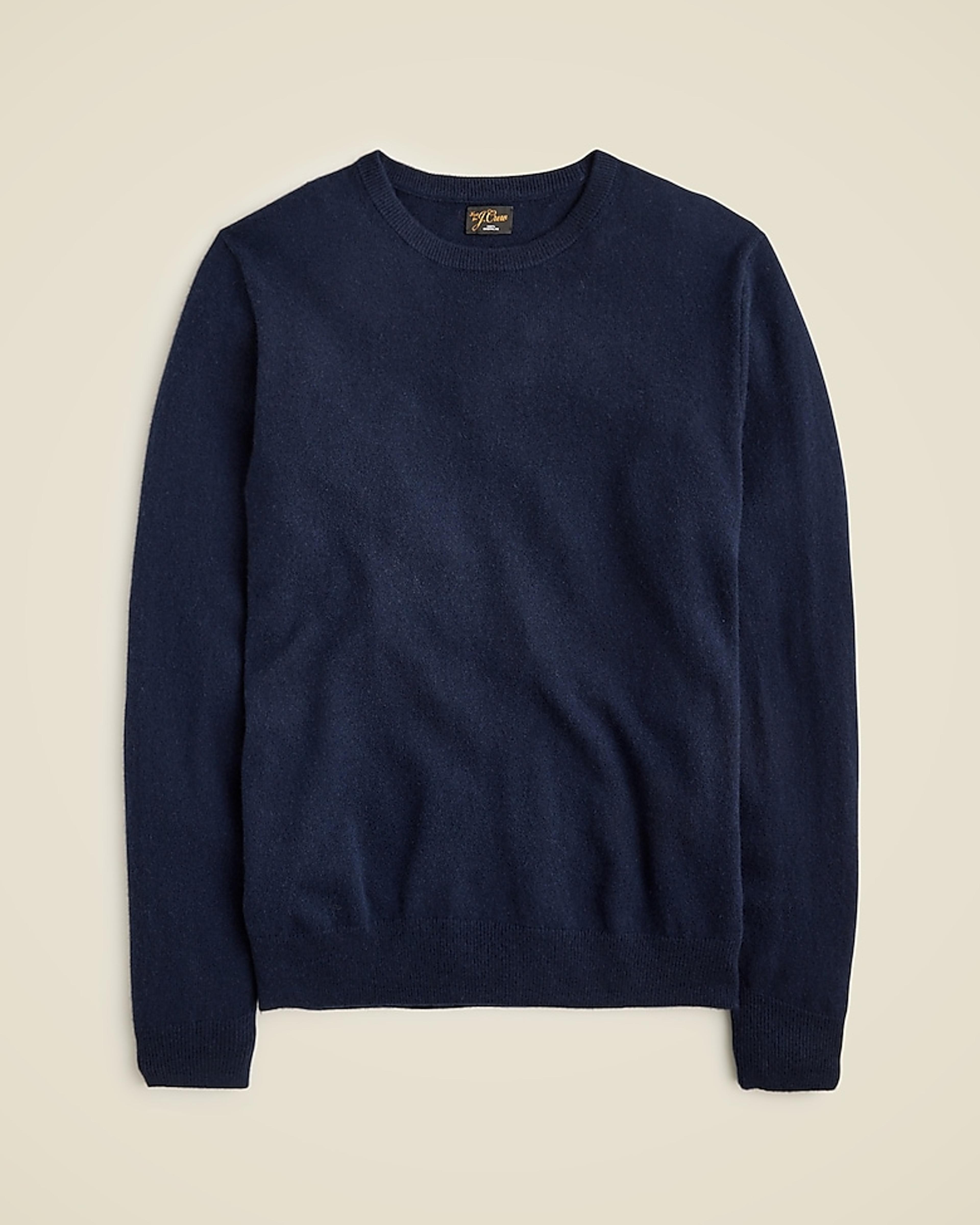 J.Crew: Cashmere Crewneck Sweater For Men