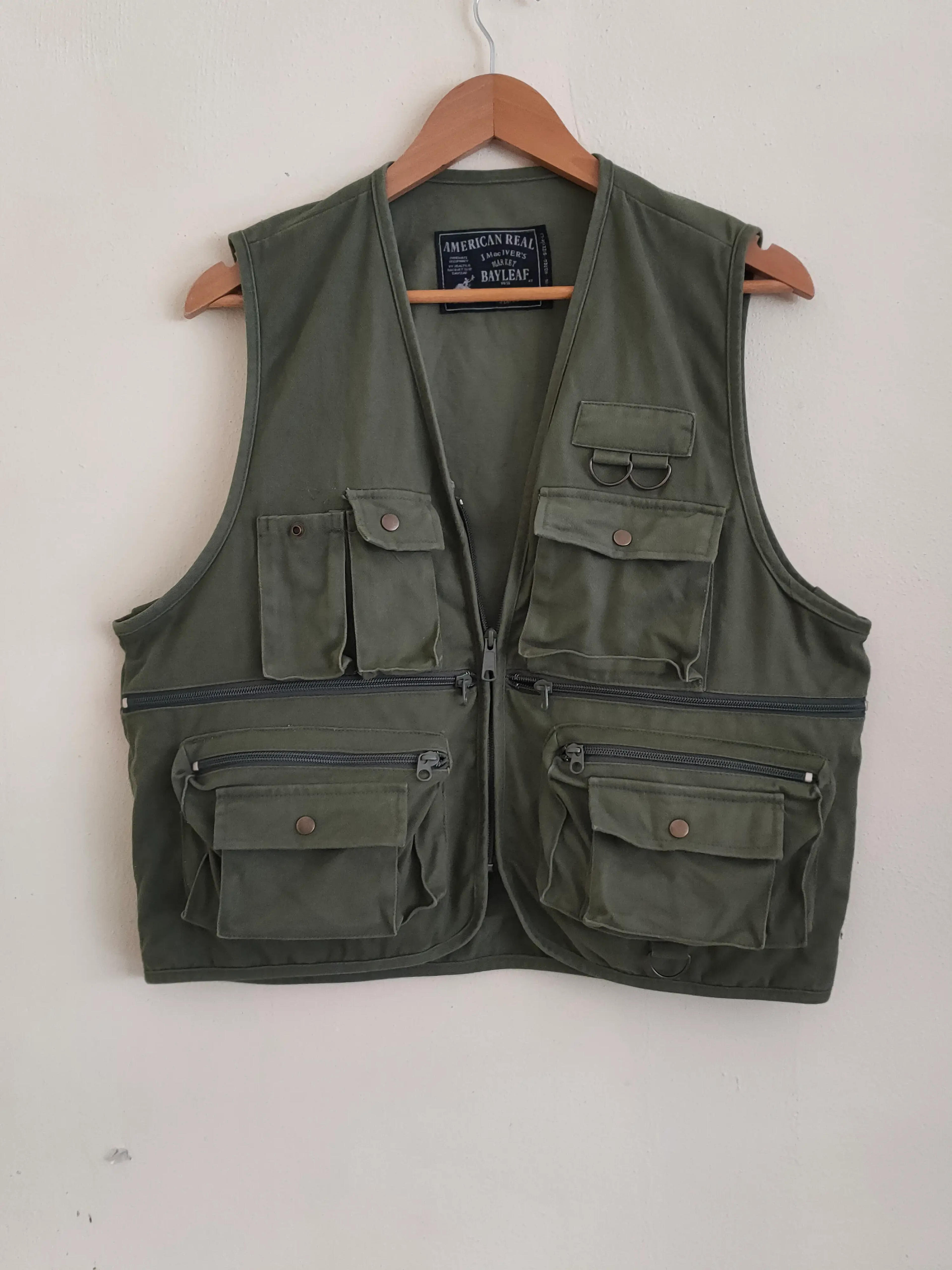 Japanese Brand Vintage American Real Tactical MultiPocket VEST | Grailed