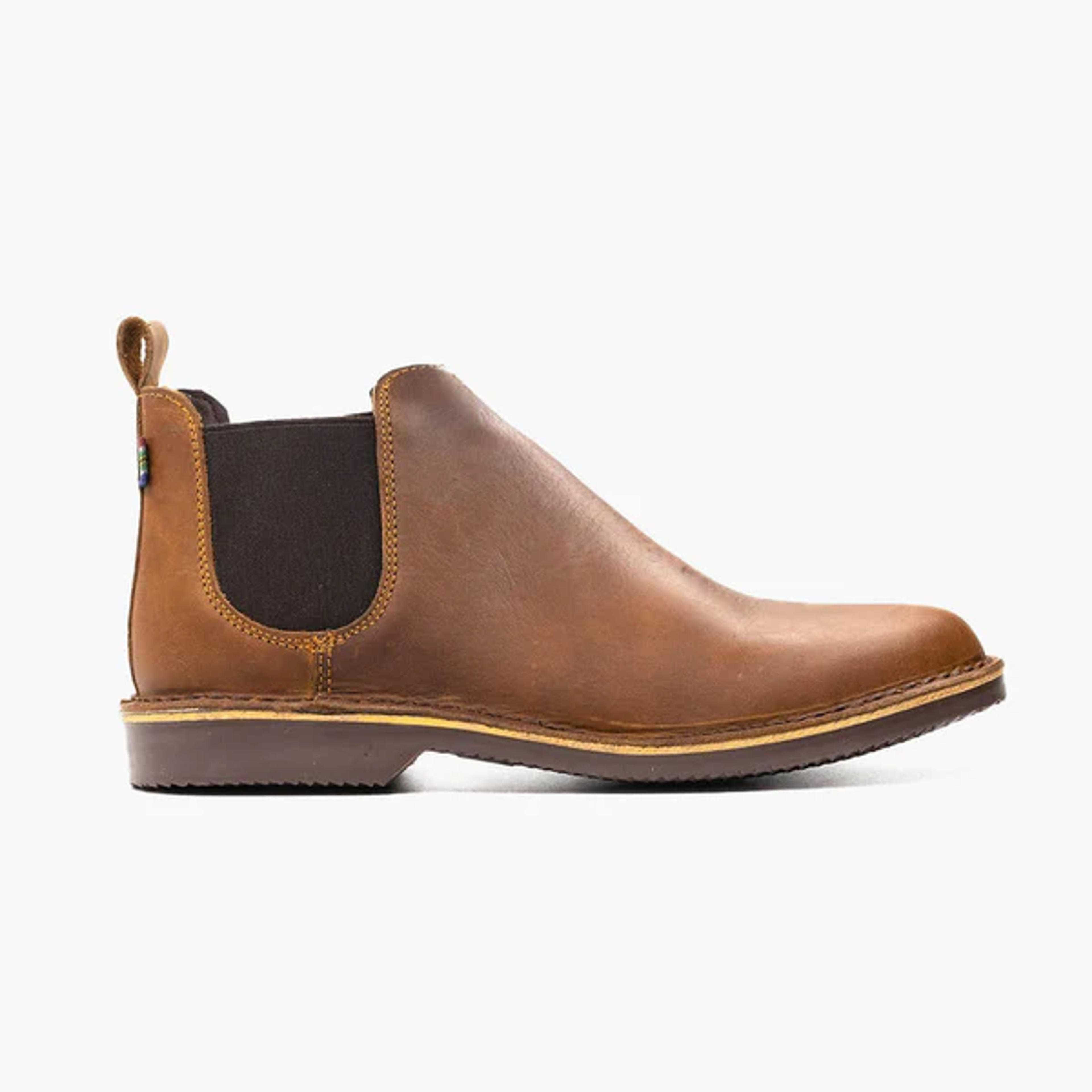 Men's Veldskoen Woodstock Full-Grain Leather Chelsea - FREE SHIPPING | Veldskoen - Veldskoen Shoes USA