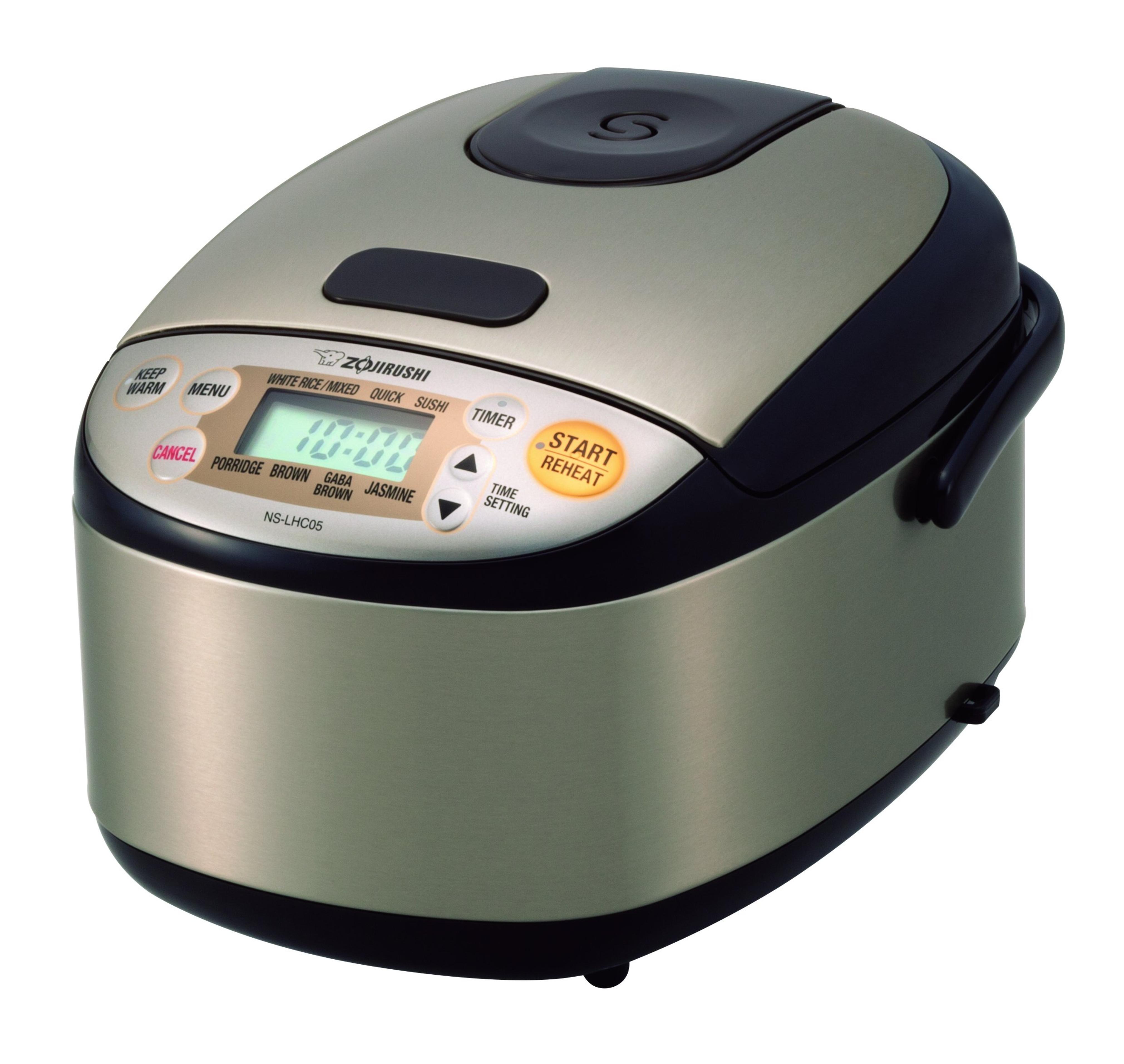 Zojirushi NS-LHC05 Micom Rice Cooker & Warmer, Stainless Dark Brown