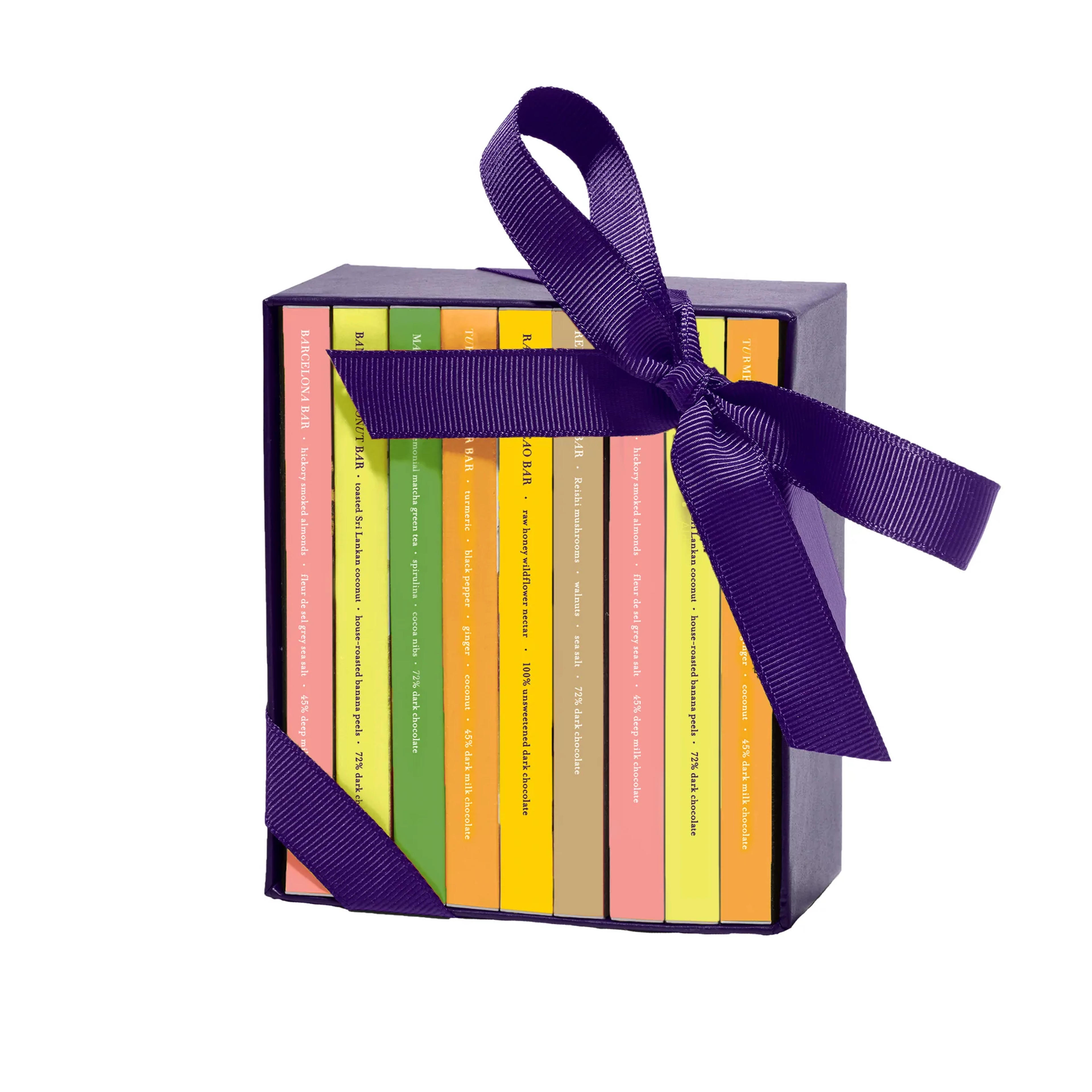 Mini Exotic Chocolate Bar Library | Vosges Haut-Chocolat