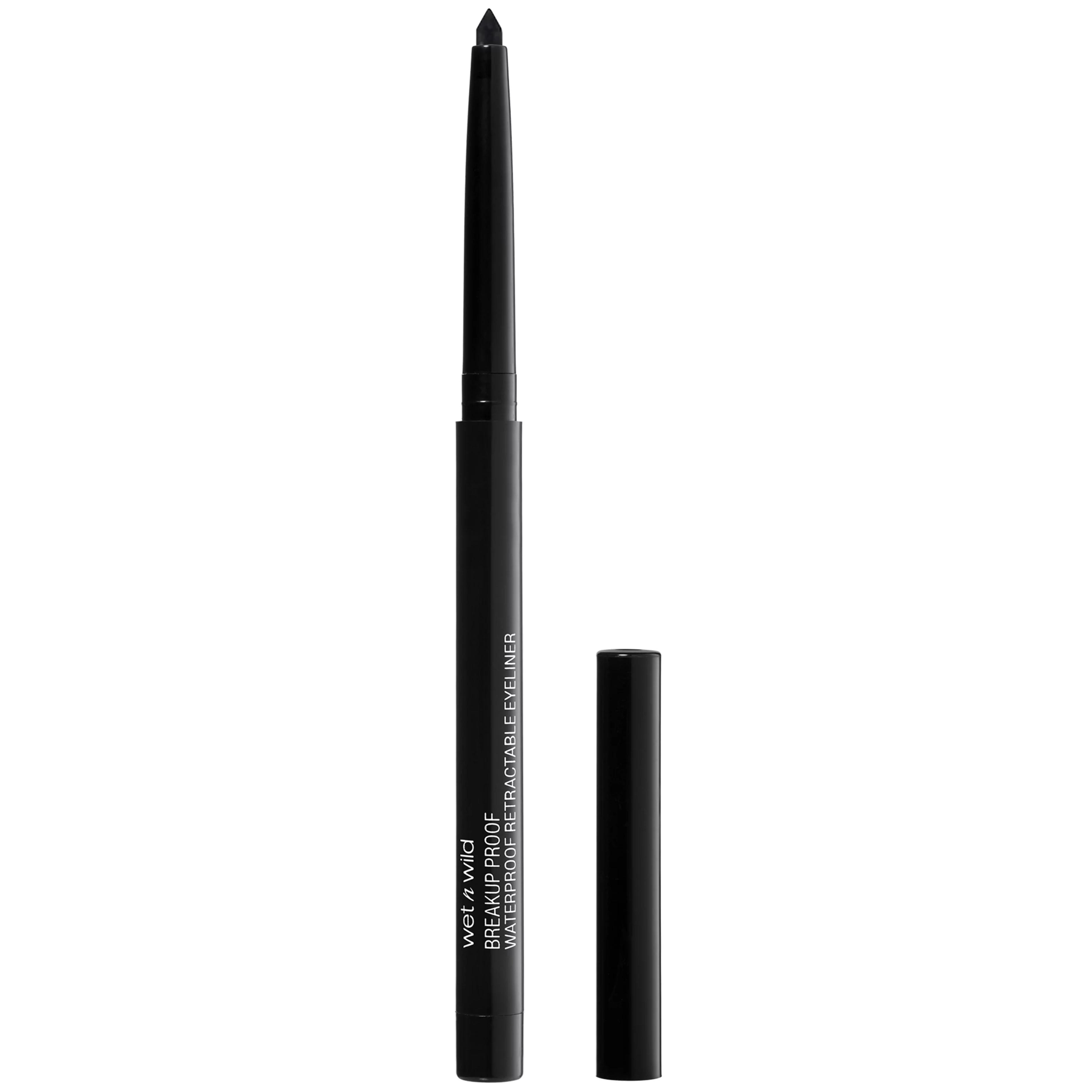 wet n wild Mega Last Breakup-Proof Retractable Eyeliner, Blackest Black - Walmart.com