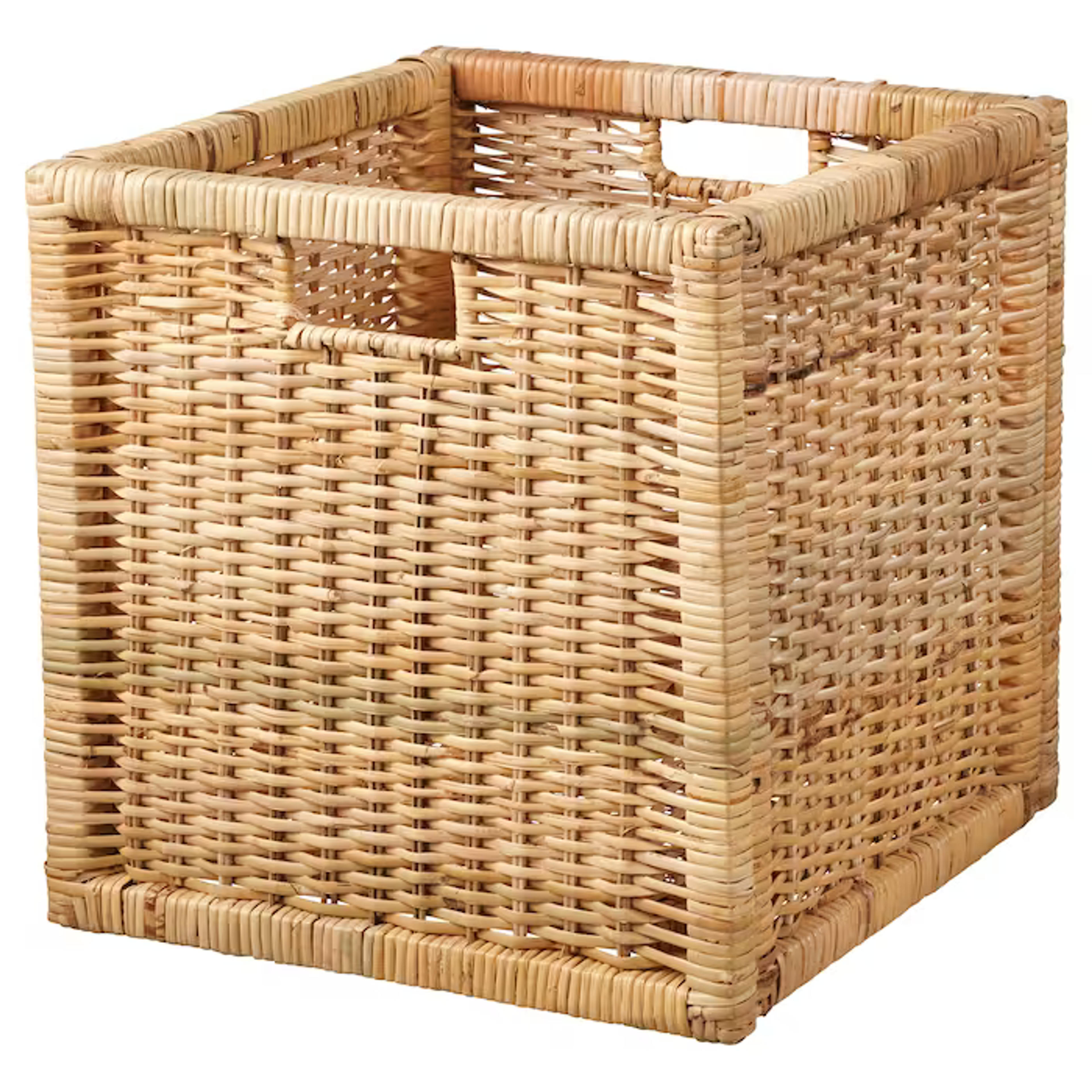 BRANÄS Basket, rattan, 12 ½x13 ½x12 ½" - IKEA