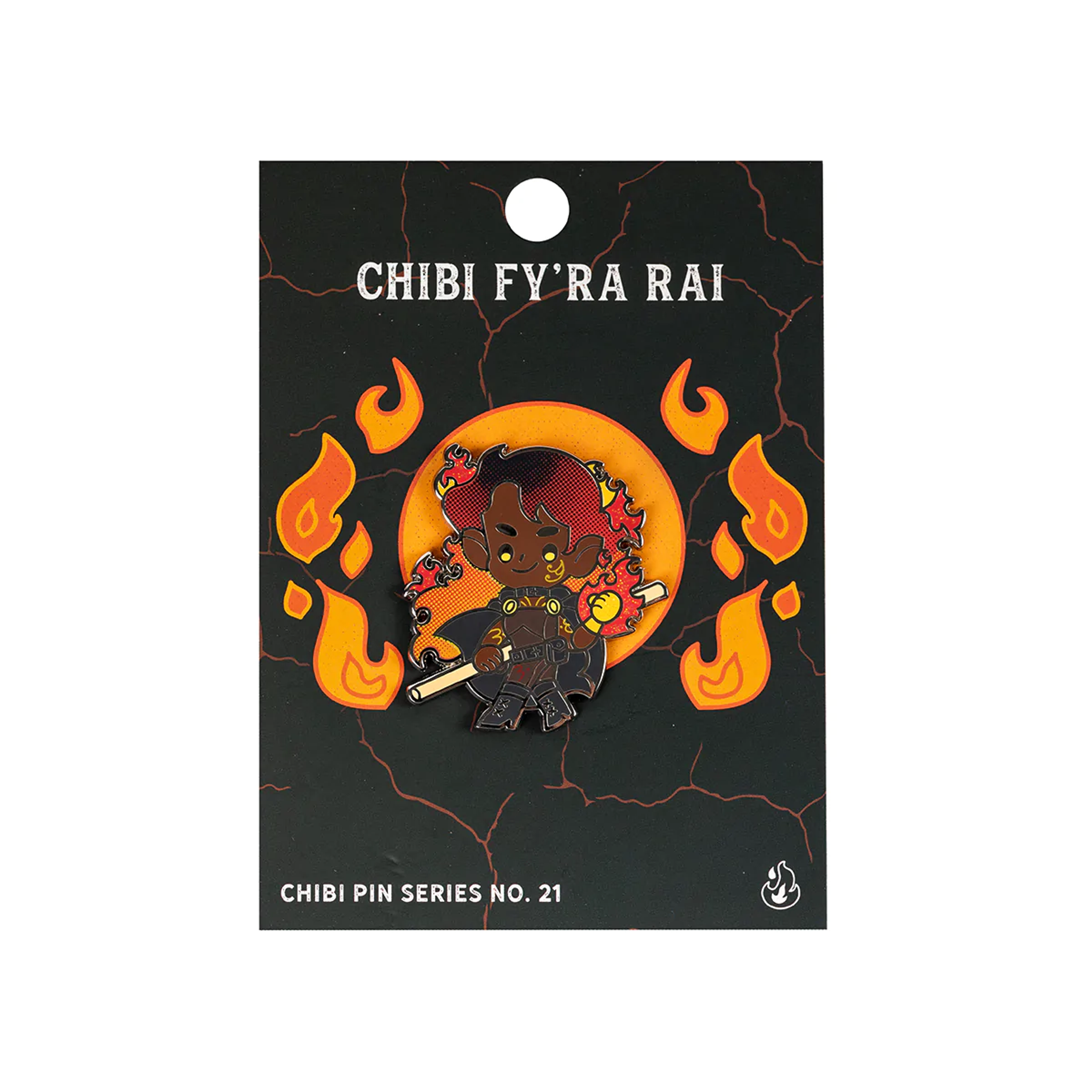 Critical Role Chibi Pin No. 21 - Fy'ra Rai