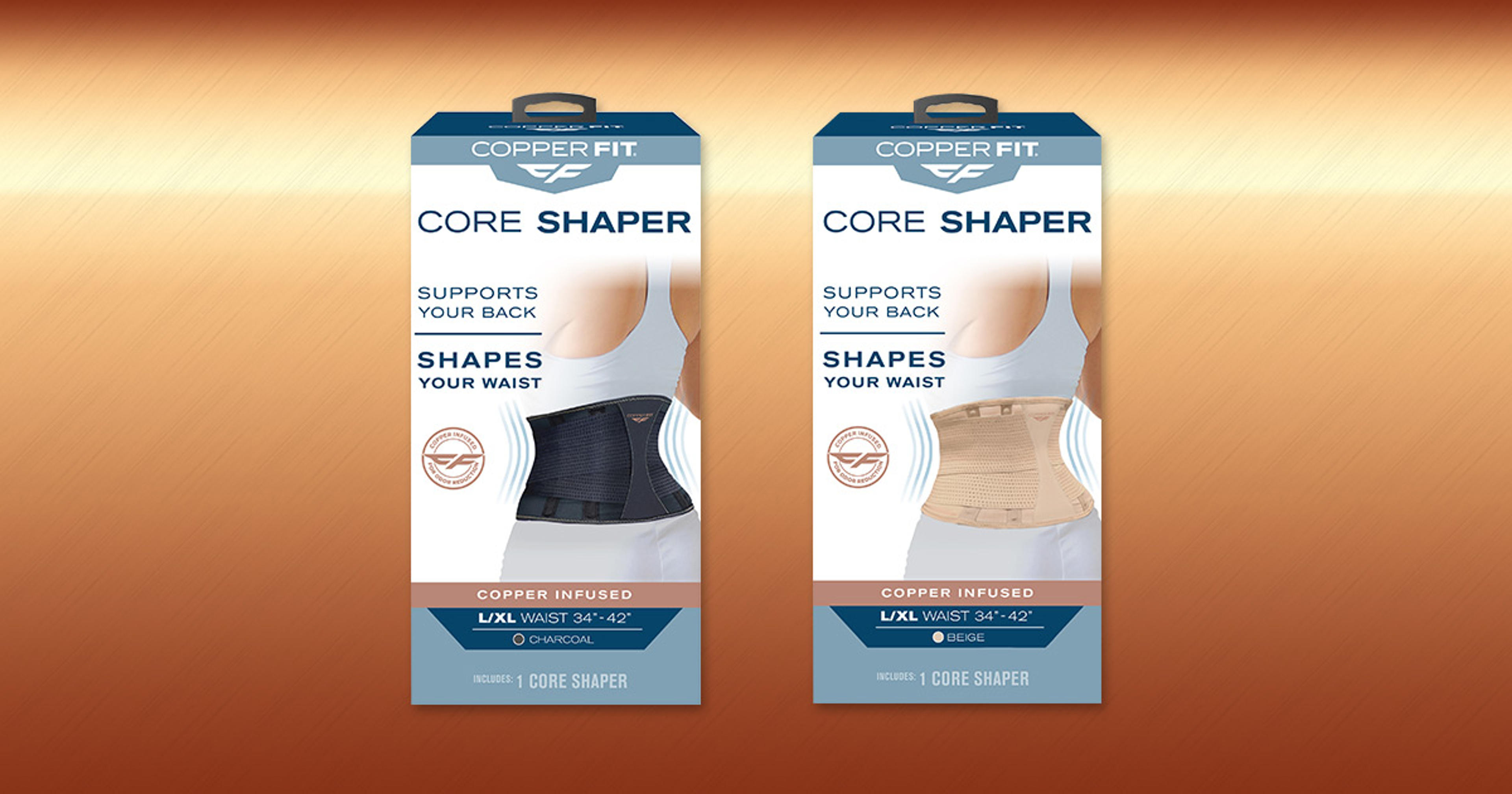 Copper Fit® Core Shaper - Compression designed to Smooth, Shape, & Support Your Core