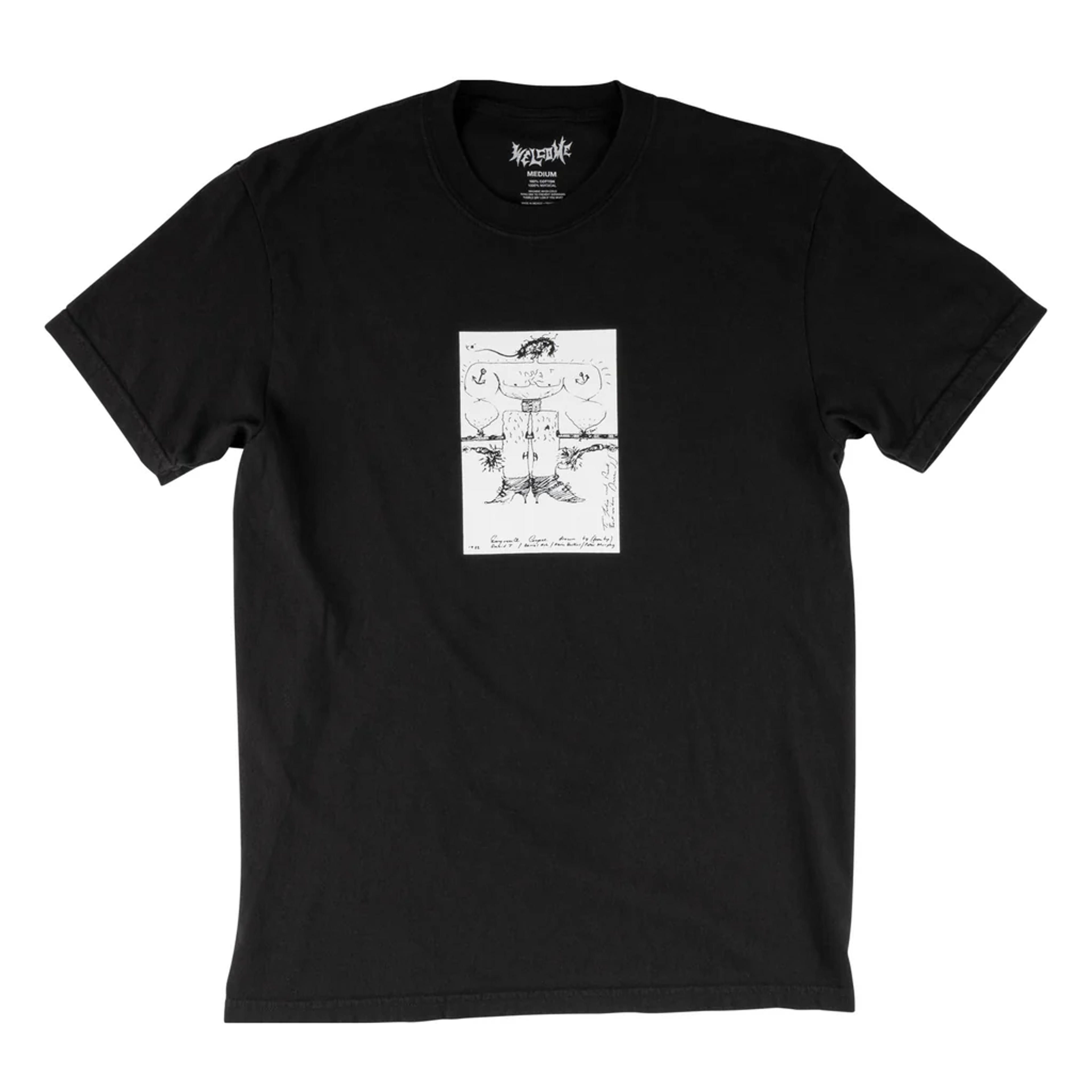 Welcome X Bauhaus - Exquisite Corpse Garment-Dyed Tee