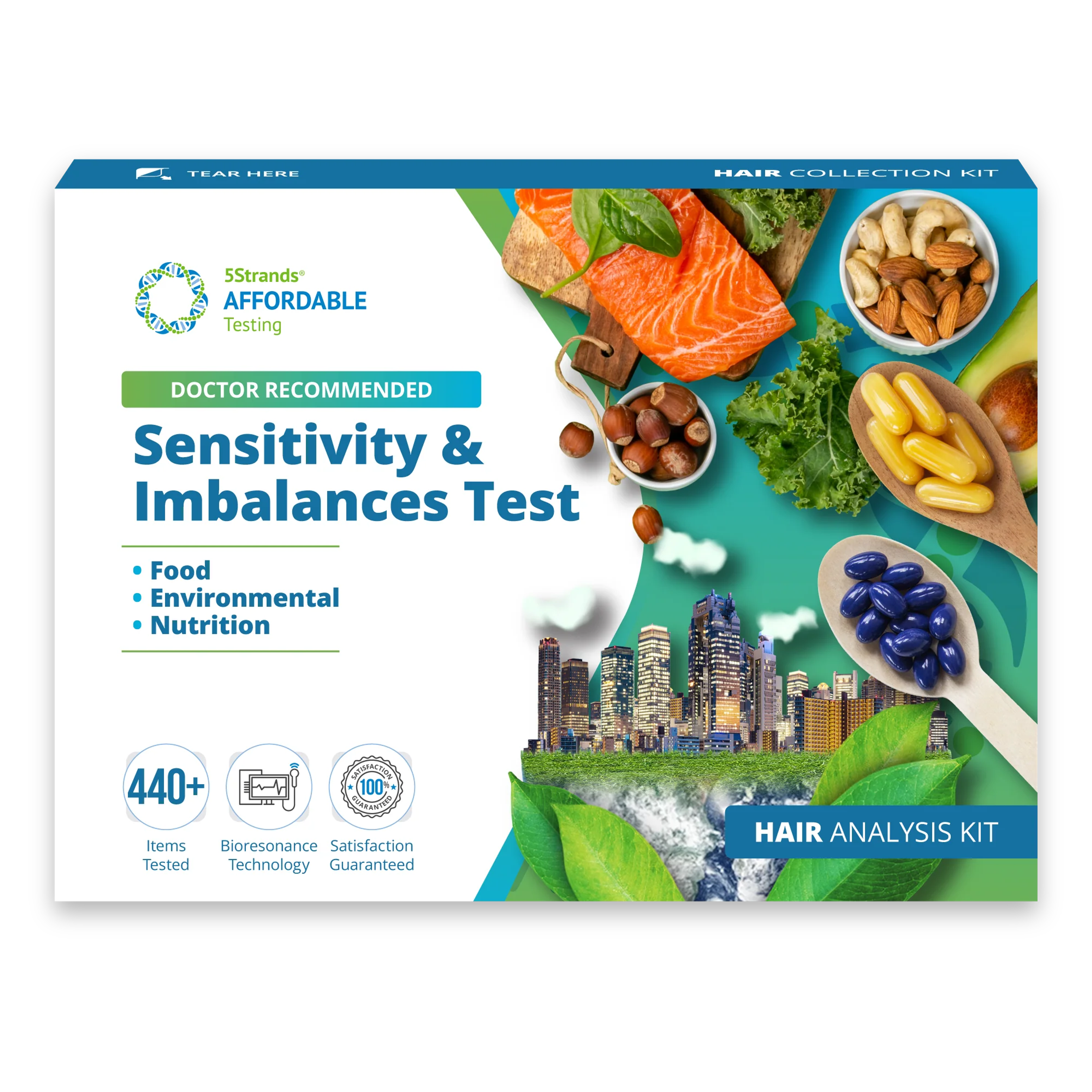 Sensitivity & Imbalances Test for Adults & Kids - 444 Items Tested | 5Strands