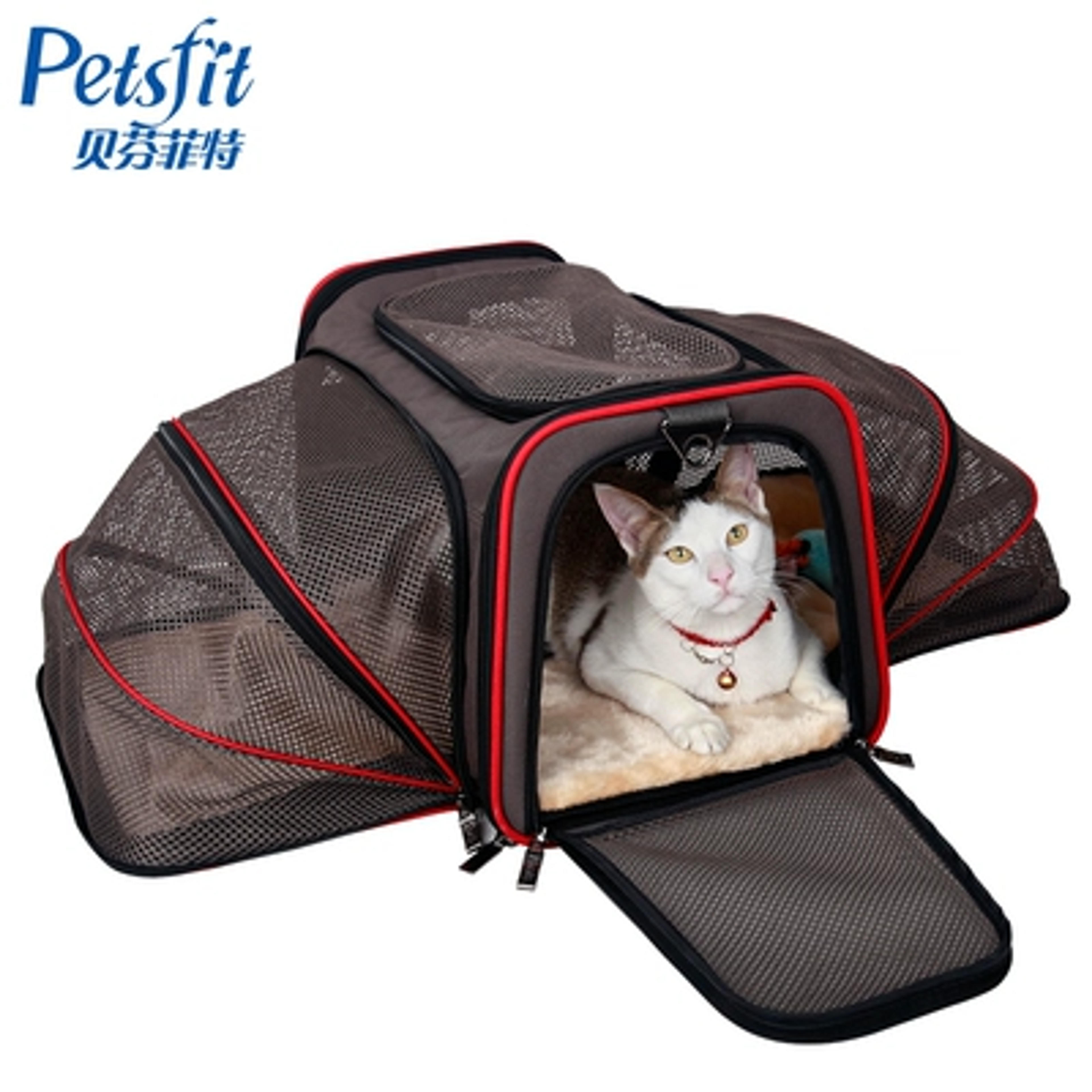 taobao agent petsfit宠适宠物包 外出便携狗包外出包猫窝猫笼遛猫包宠物车载包