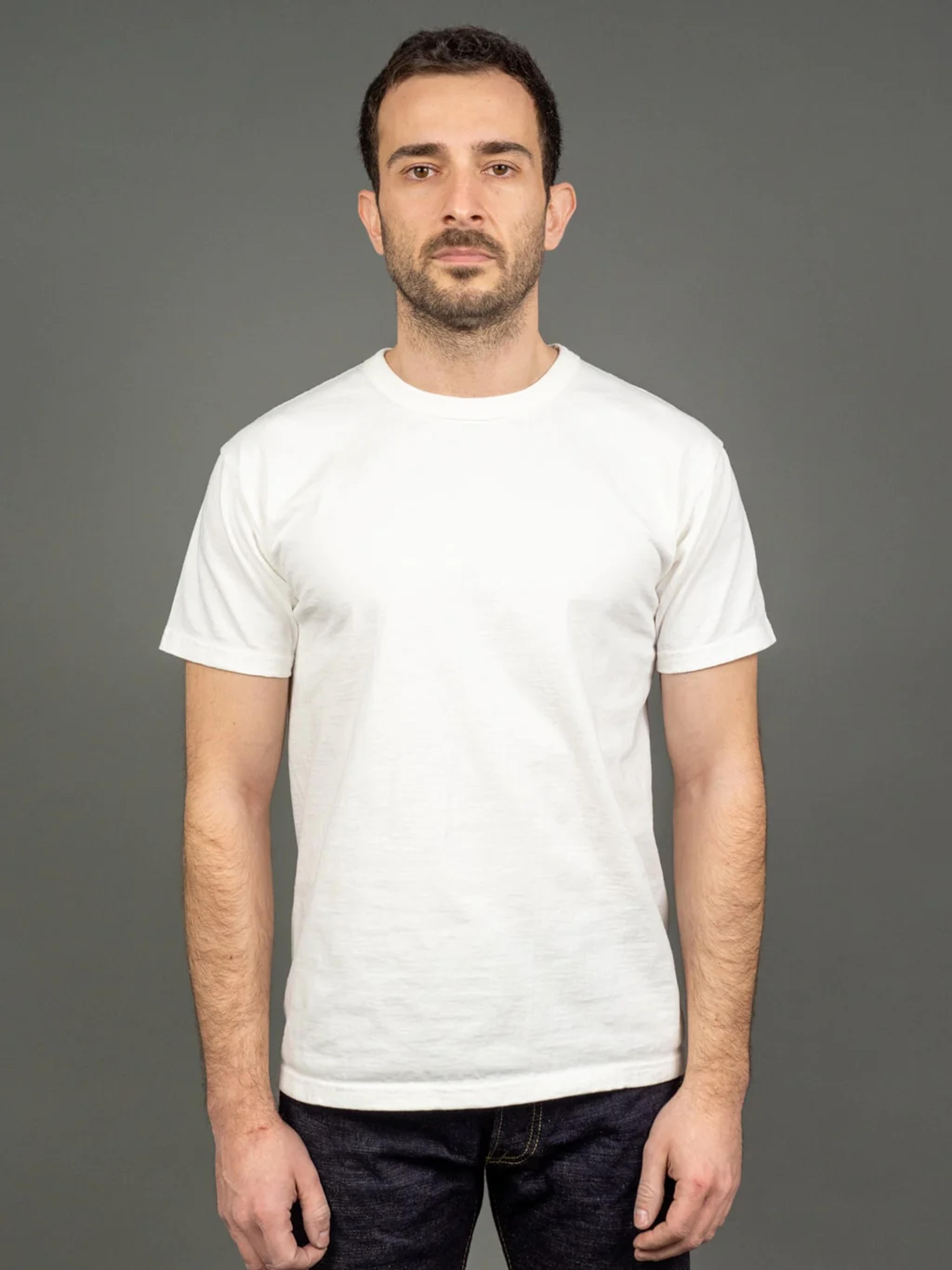 The Strike Gold Loopwheeled T-Shirt White