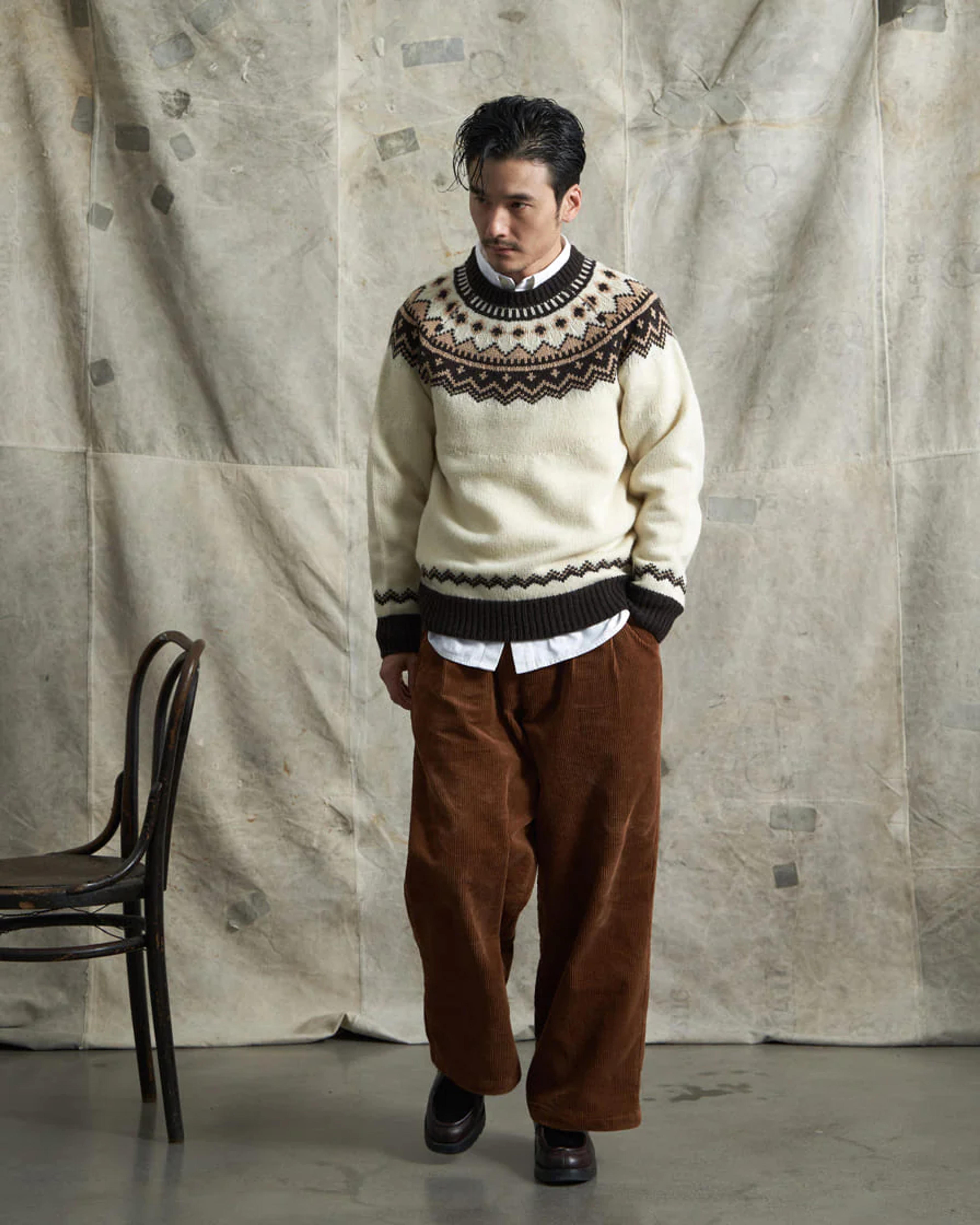 Icelandic Wool Sweaters Cream