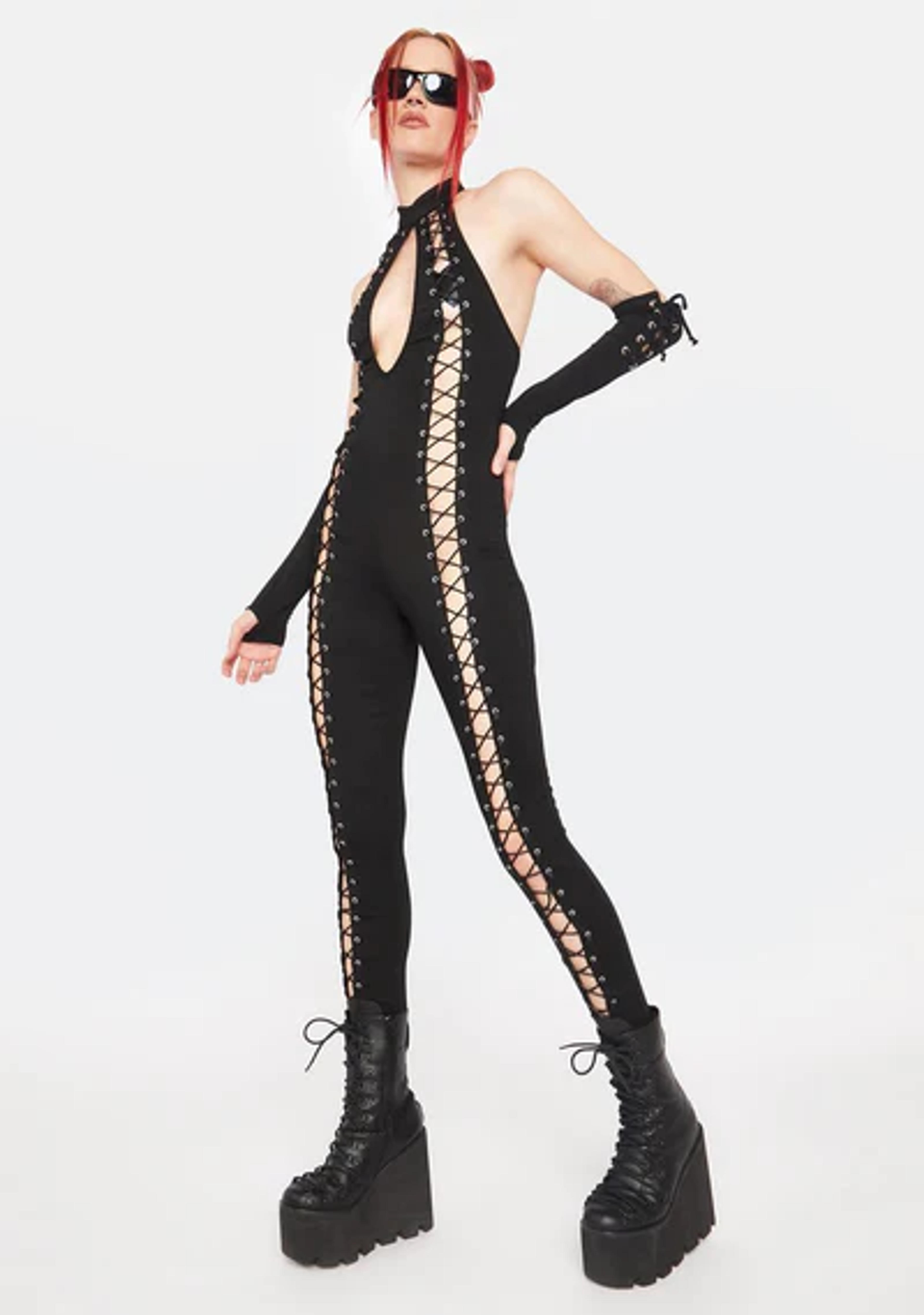 Club Exx Buy Me A Drink Jumpsuit – Dolls Kill