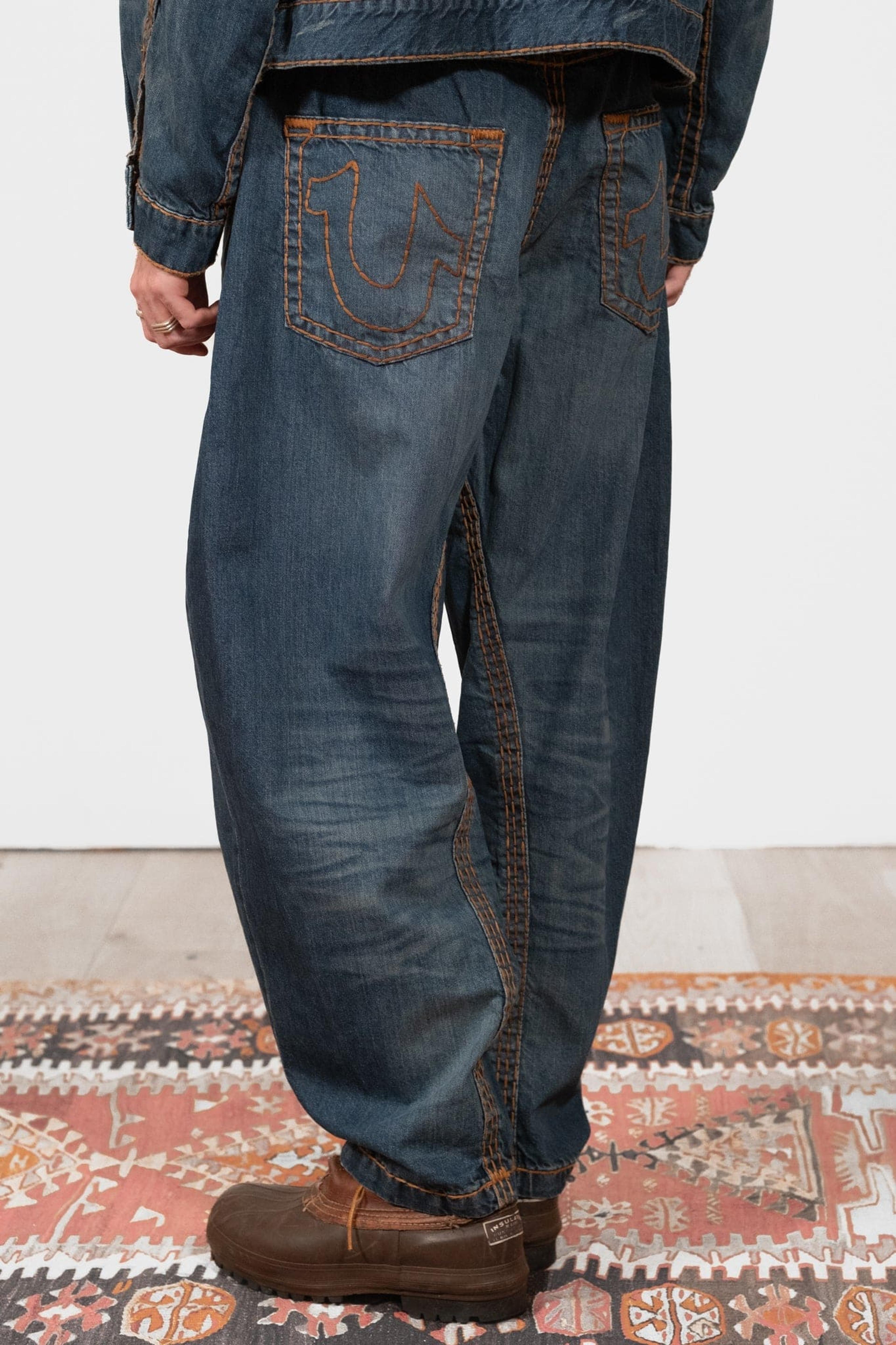 Warped Joey Jeans - Indigo - Lazy Sun