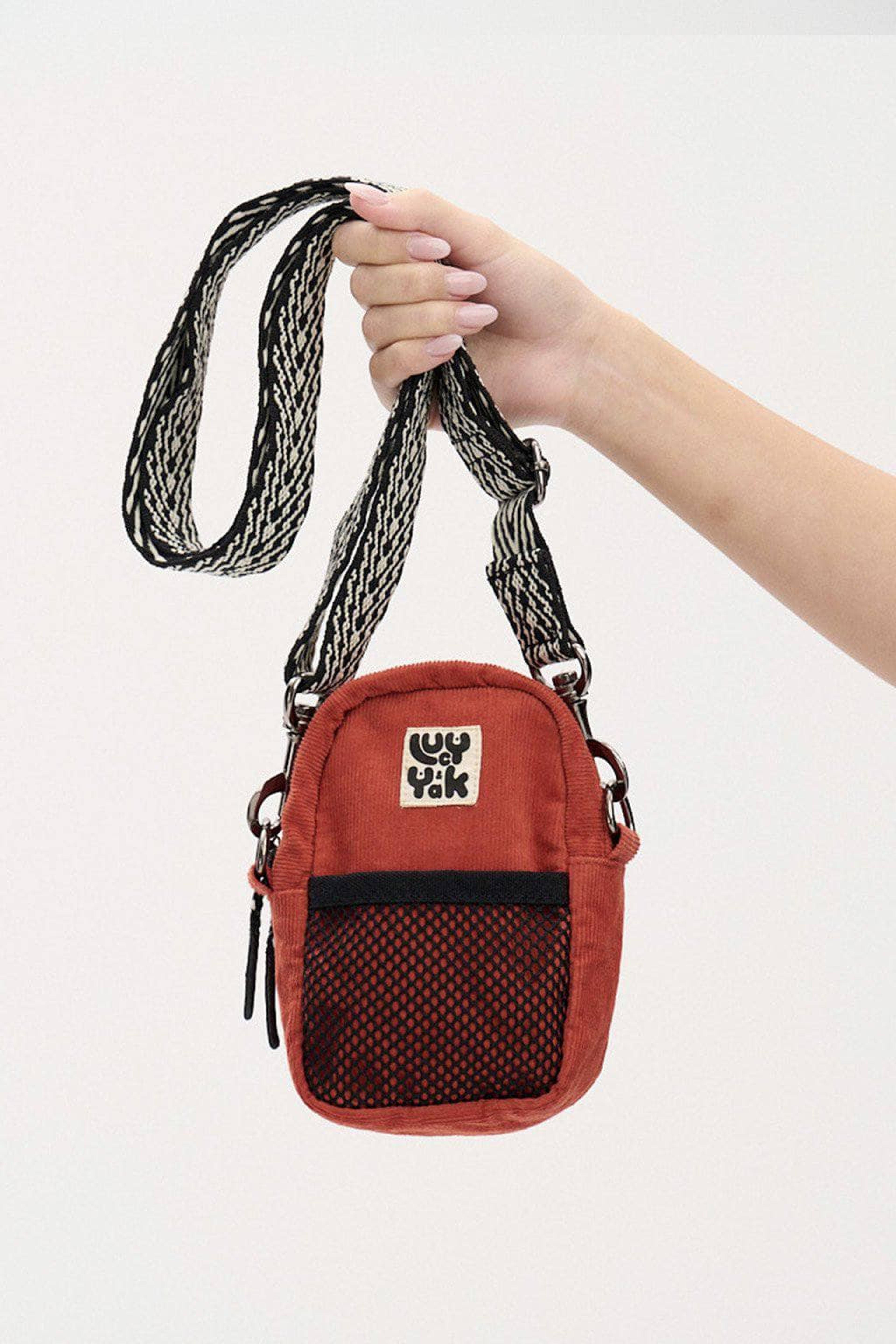 Brady Bag: ORGANIC CORDUROY -  Rooibos Red