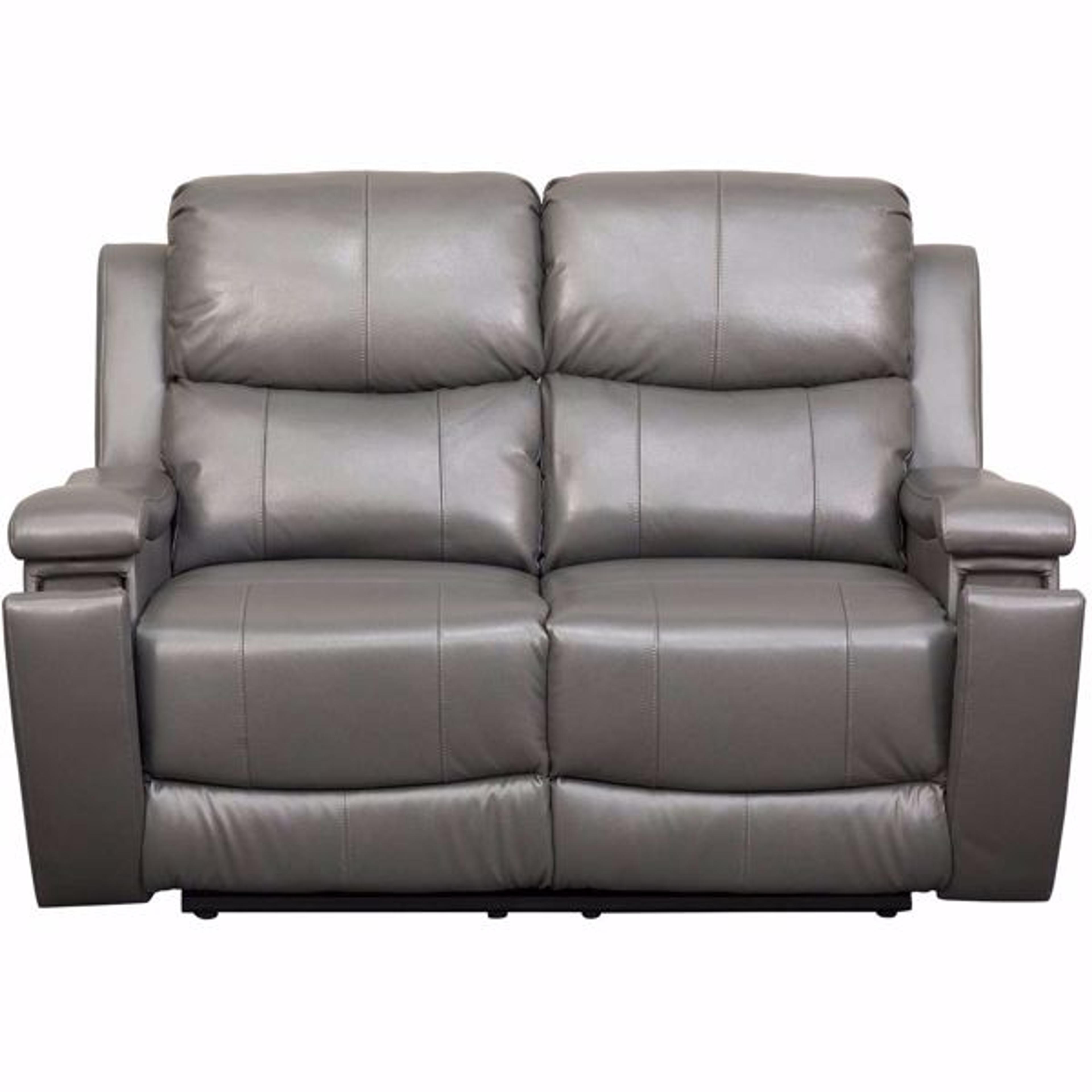 Dayton Leather Reclining Loveseat - | AFW.com