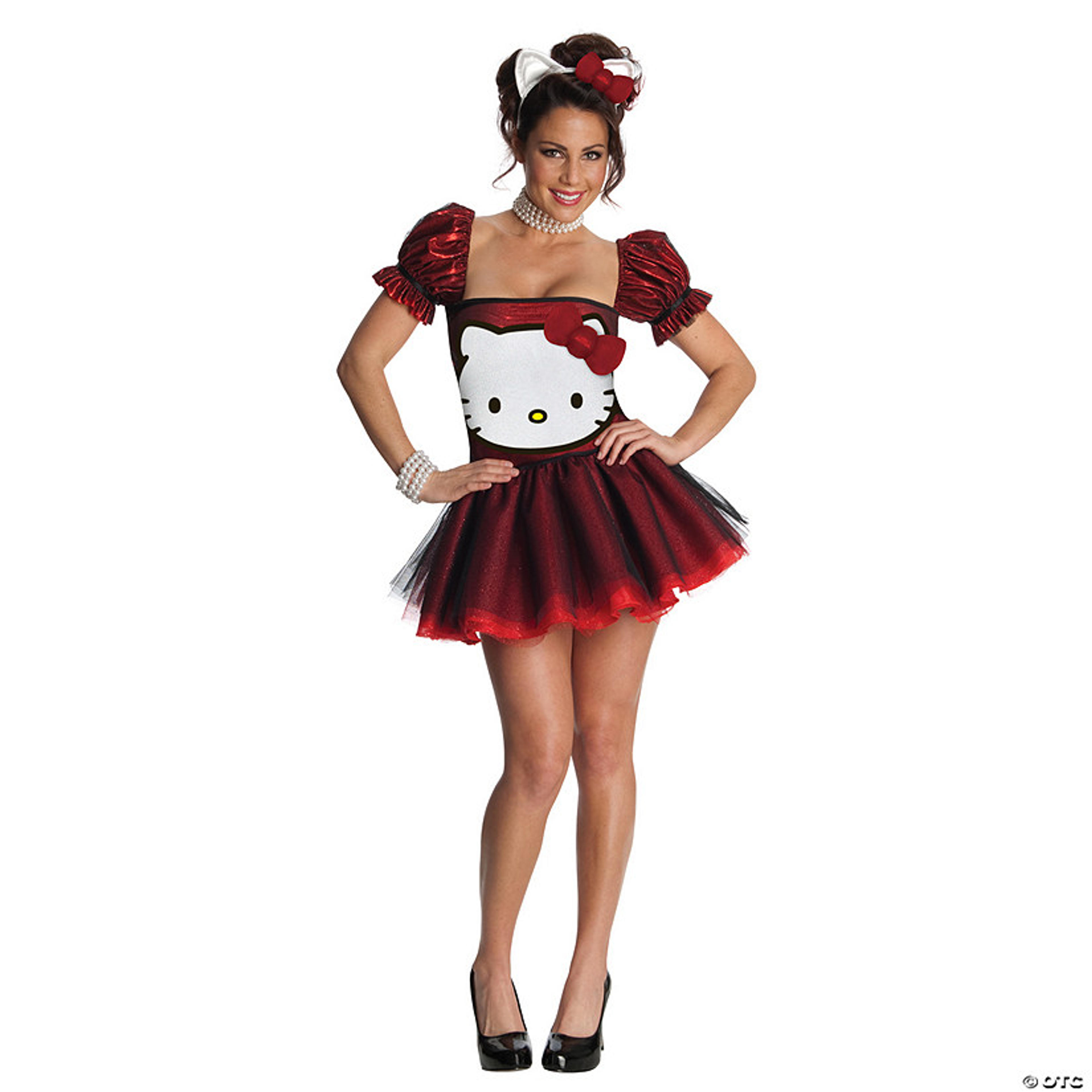 Women's Red Hello Kitty Costume | Halloween Express