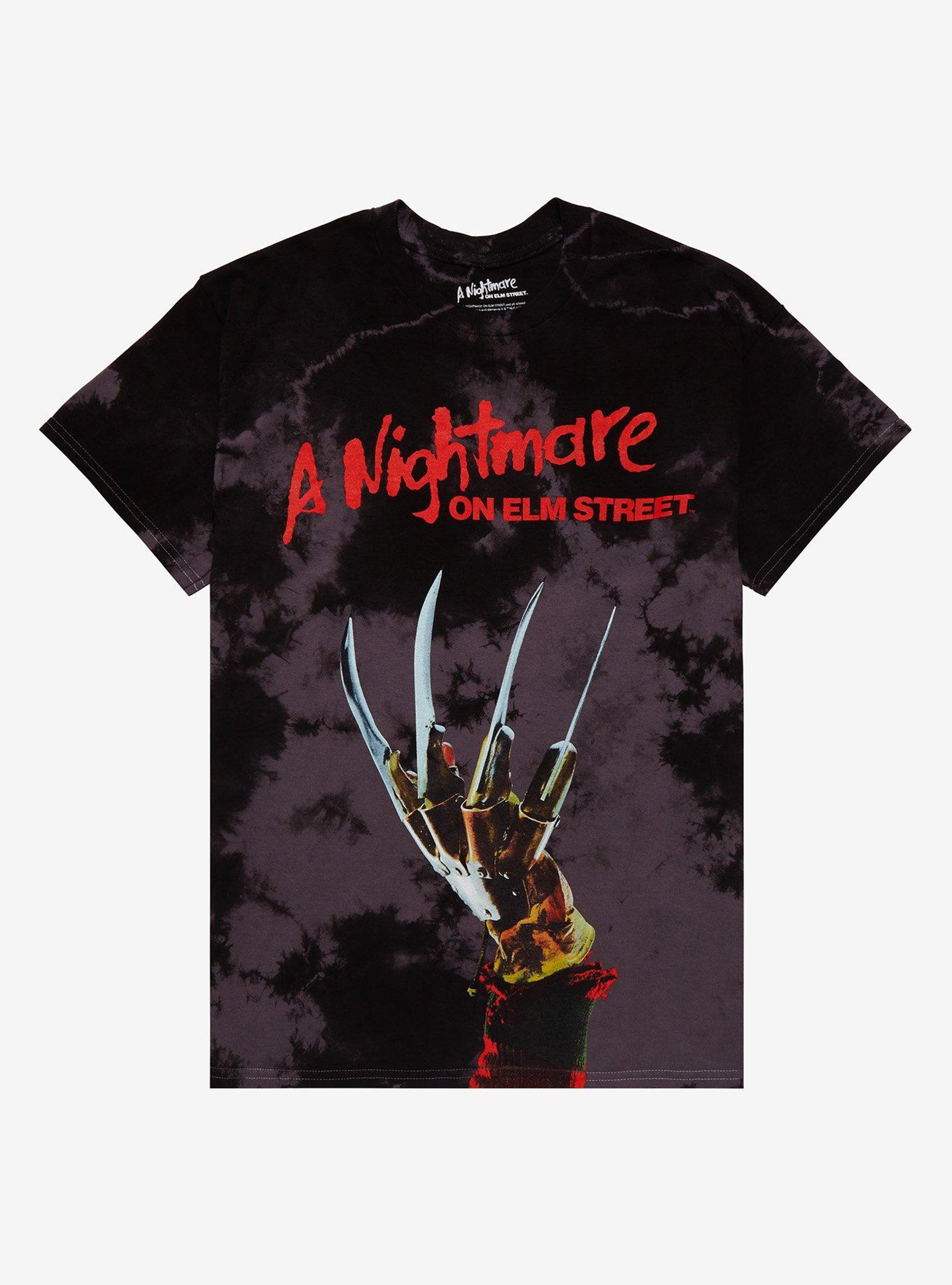 A Nightmare On Elm Street Claw Dark Wash Boyfriend Fit Girls T-Shirt