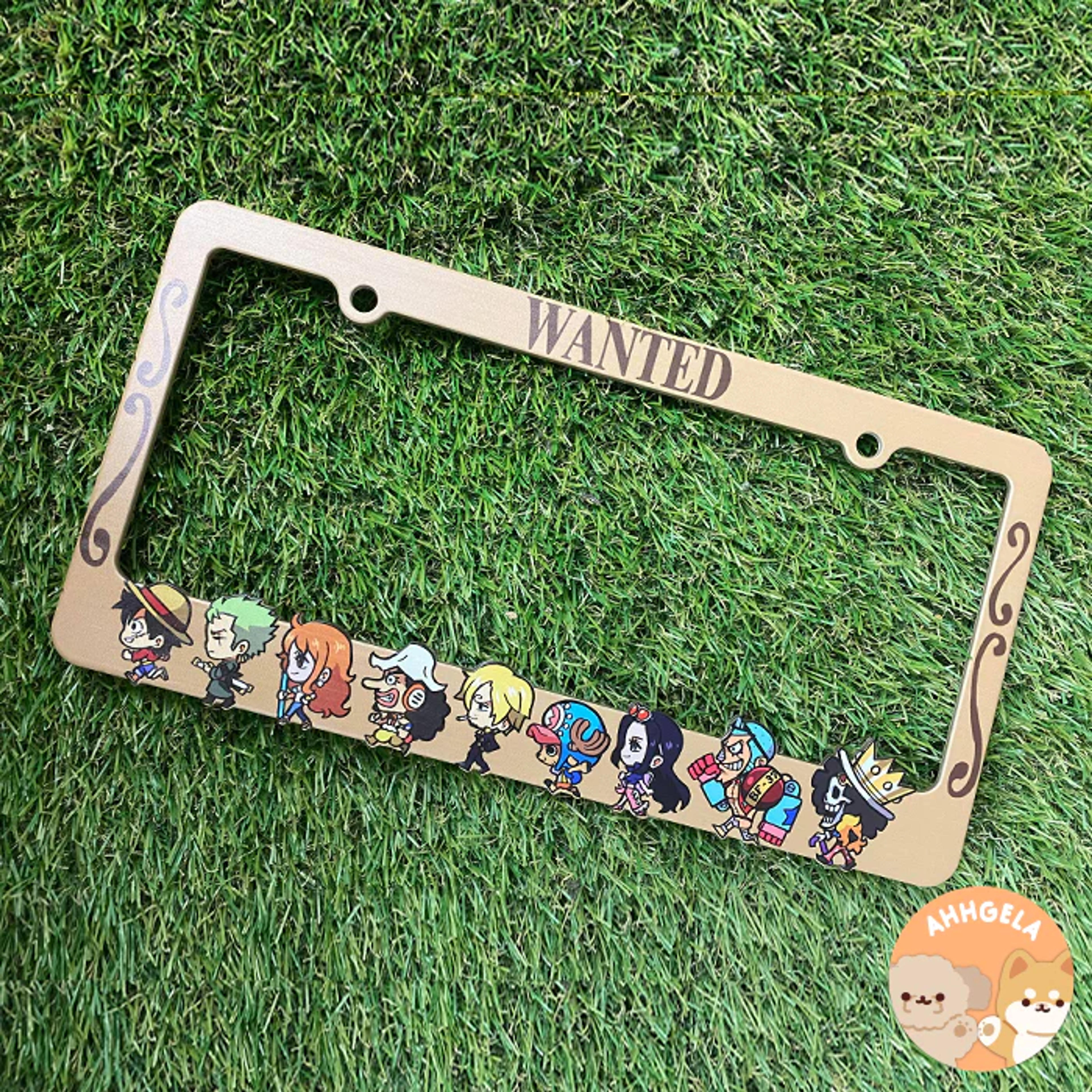 Pirate Crew License Plate Frame