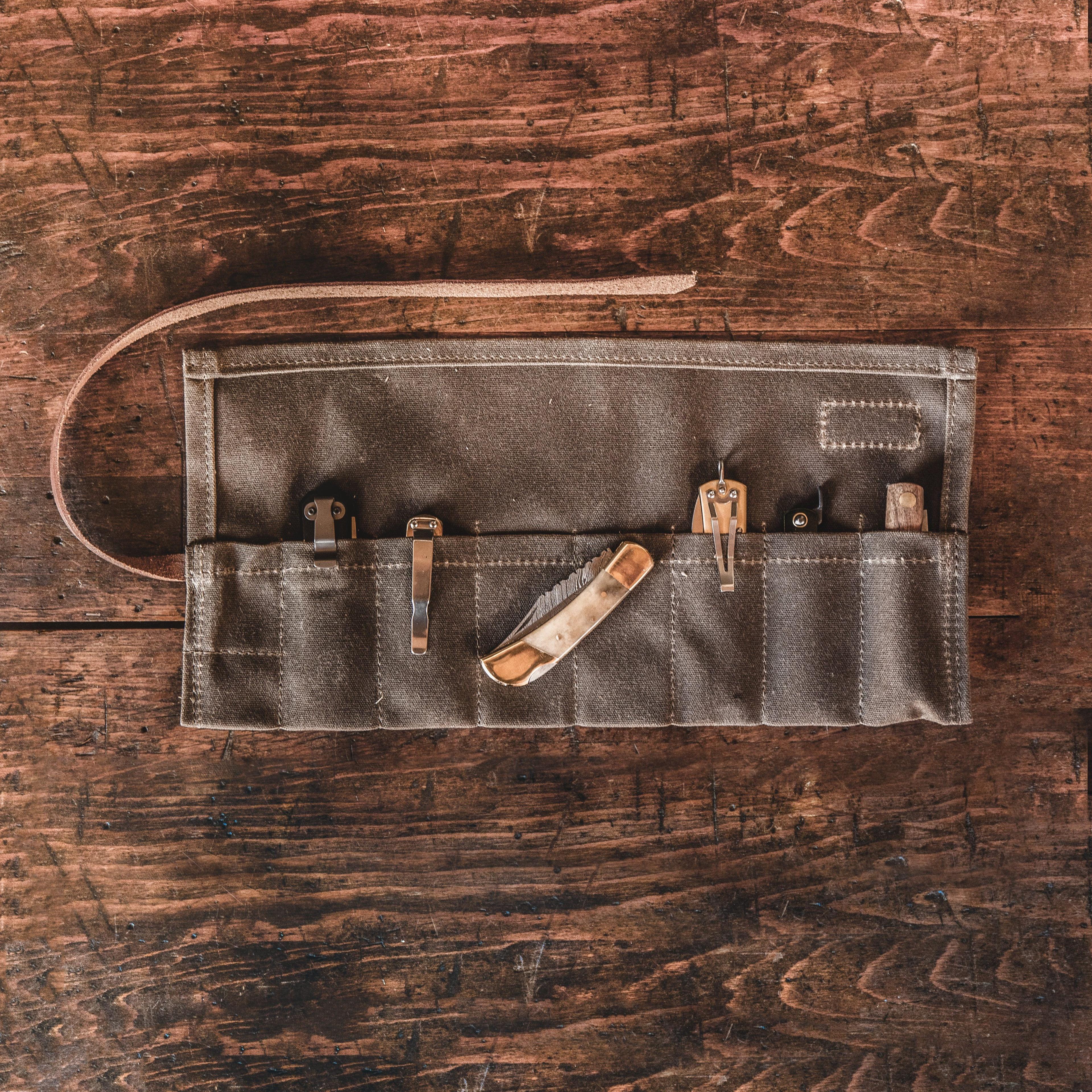 Knife Roll - Field Tan – Bradley Mountain