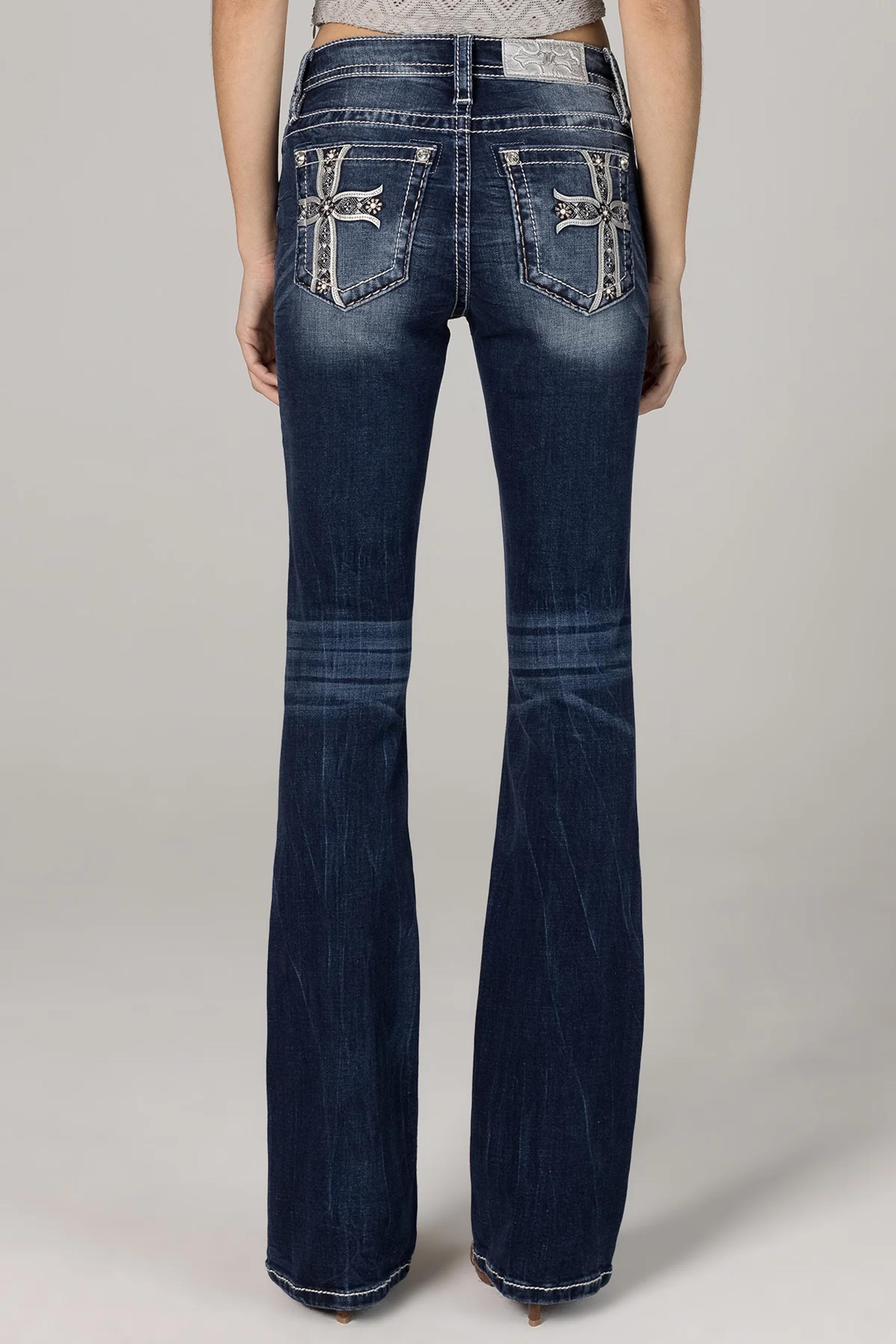 Cross Gift Bootcut Jean – Miss Me