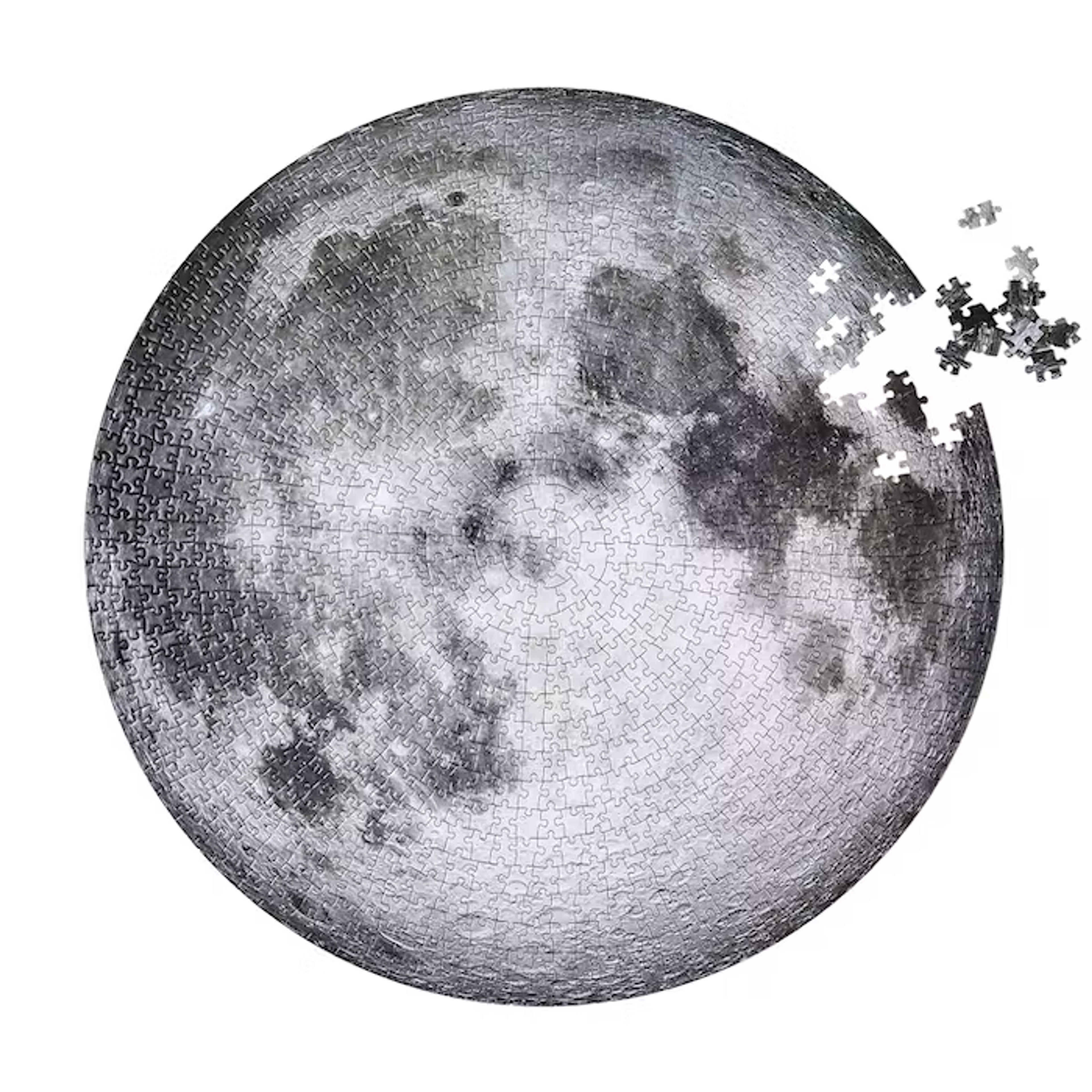 Four Point Puzzles The Moon Puzzle - Grey | Games & Puzzles | Huckberry