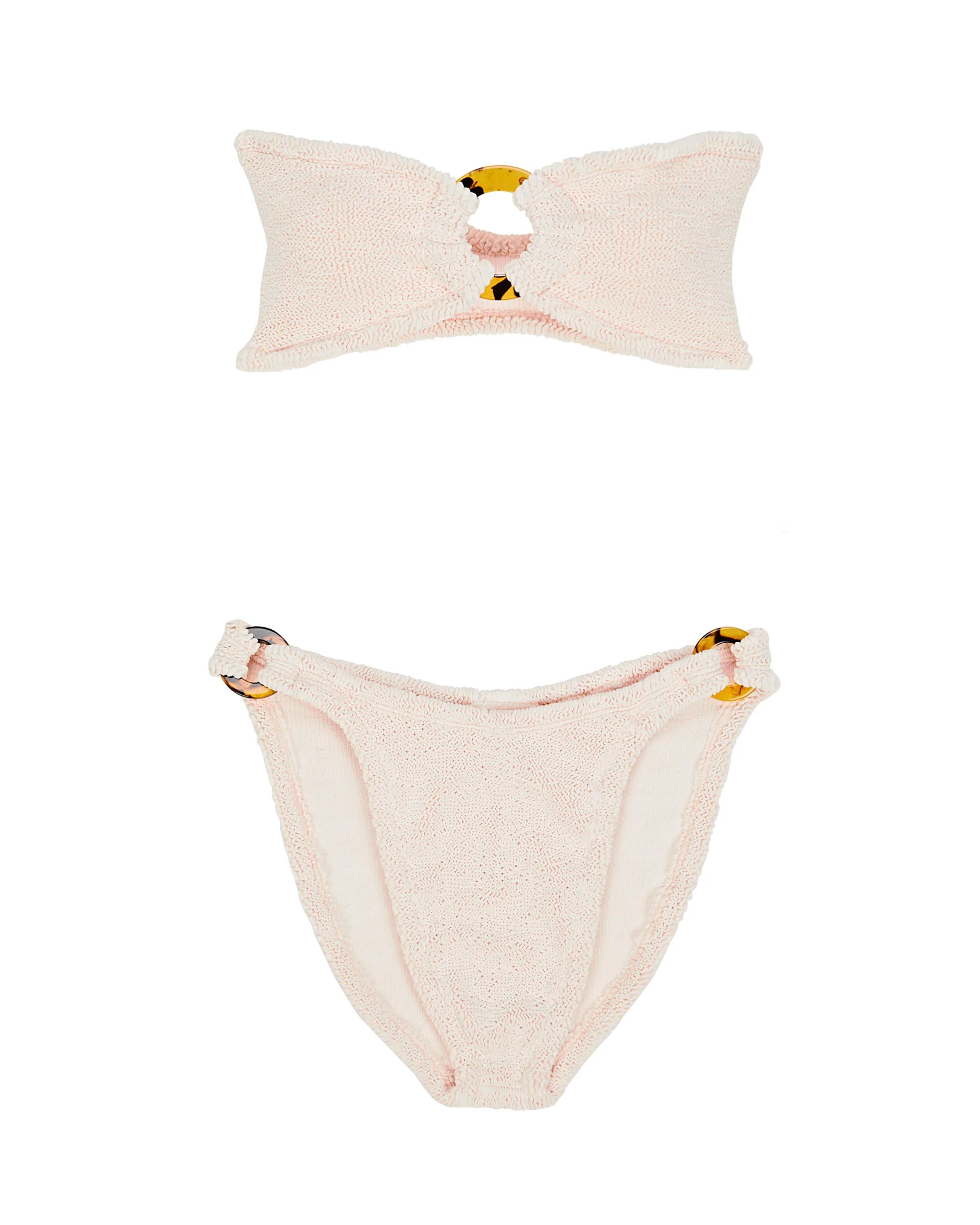 Hunza G Gloria Bandeau Bikini Set | INTERMIX®