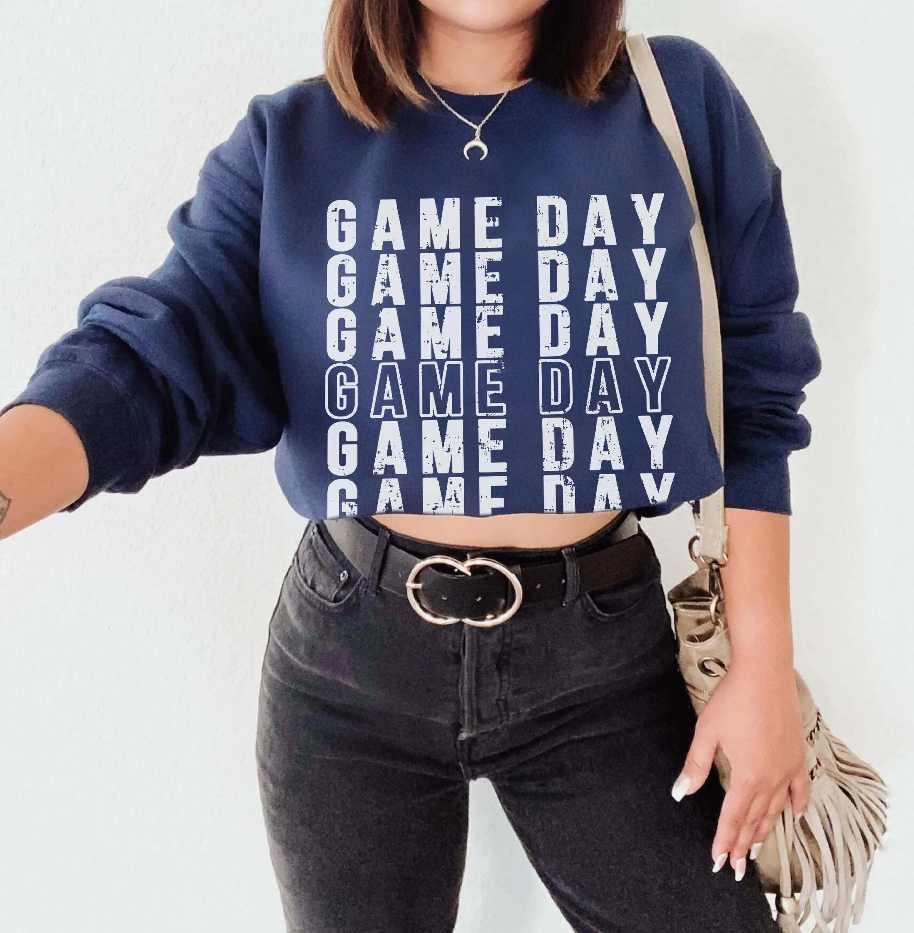 Custom Game Day Sweatshirt Sweatshirt College Gameday College - Etsy