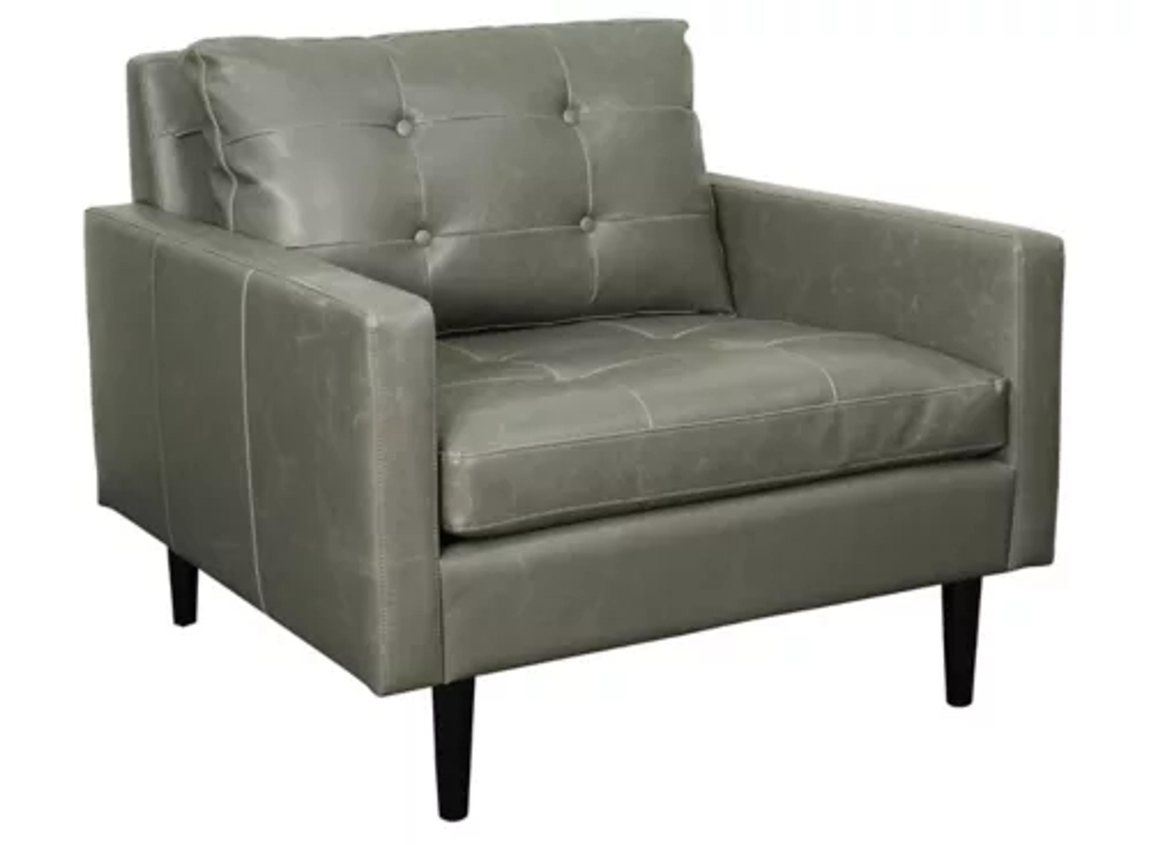 Ritchie Leather Chair | Accent Chairs | Raymour and Flanigan Furniture & Mattresses | Raymour & Flanigan