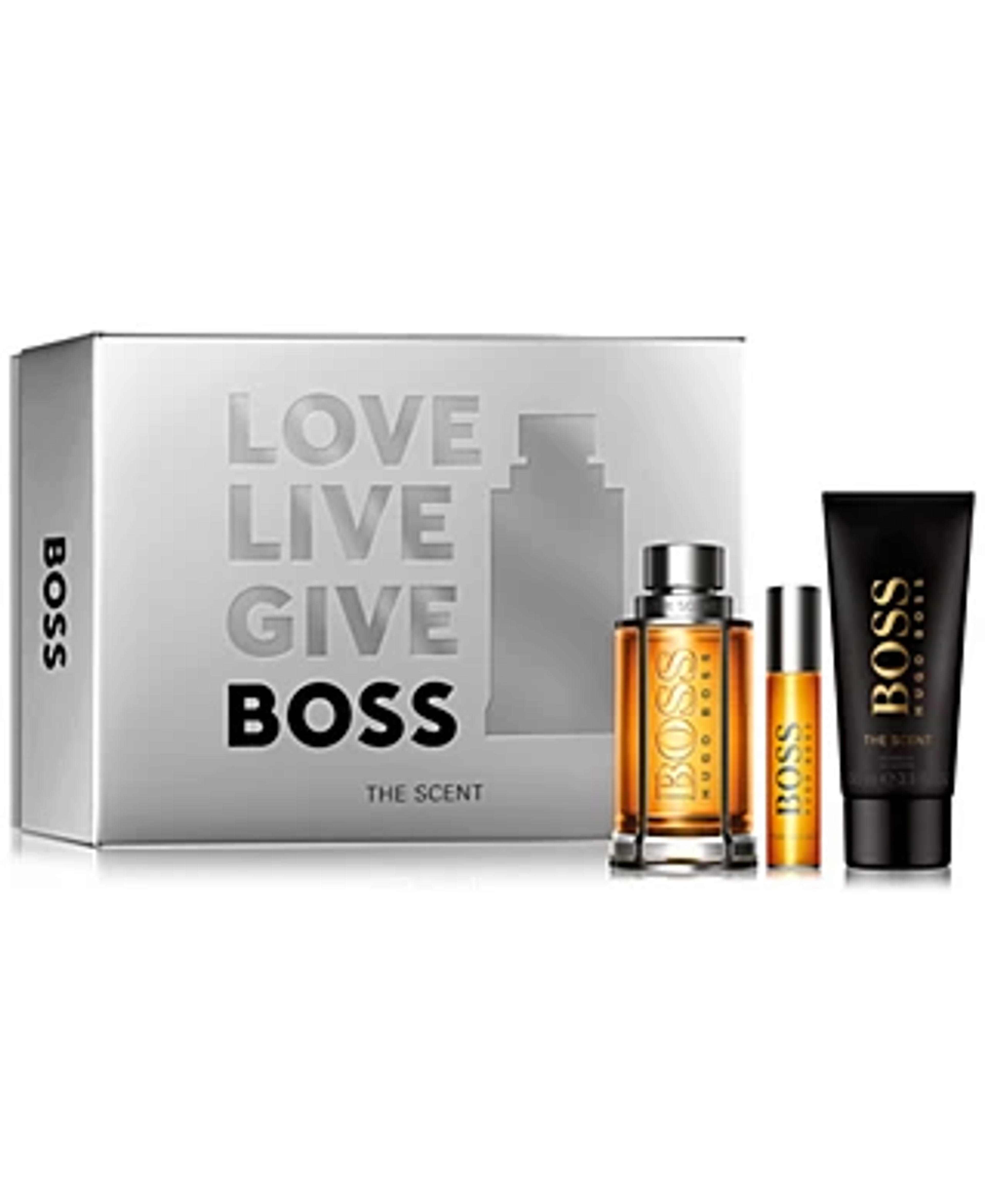 Hugo Boss Men's 3-Pc. BOSS The Scent Eau de Toilette Gift Set & Reviews - Cologne - Beauty - Macy's