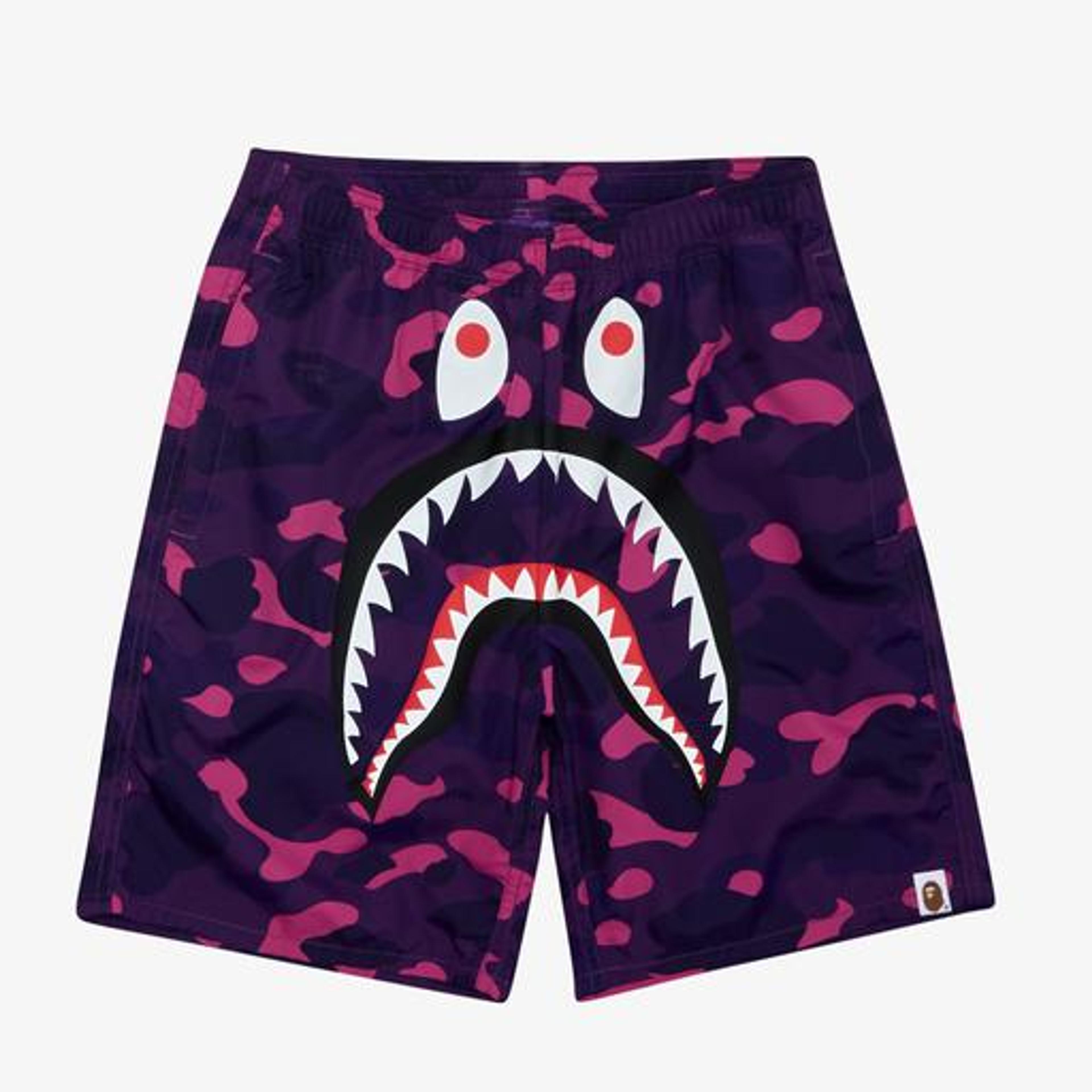 COLOR CAMO SHARK BEACH SHORTS | 175 MENS SHORTS