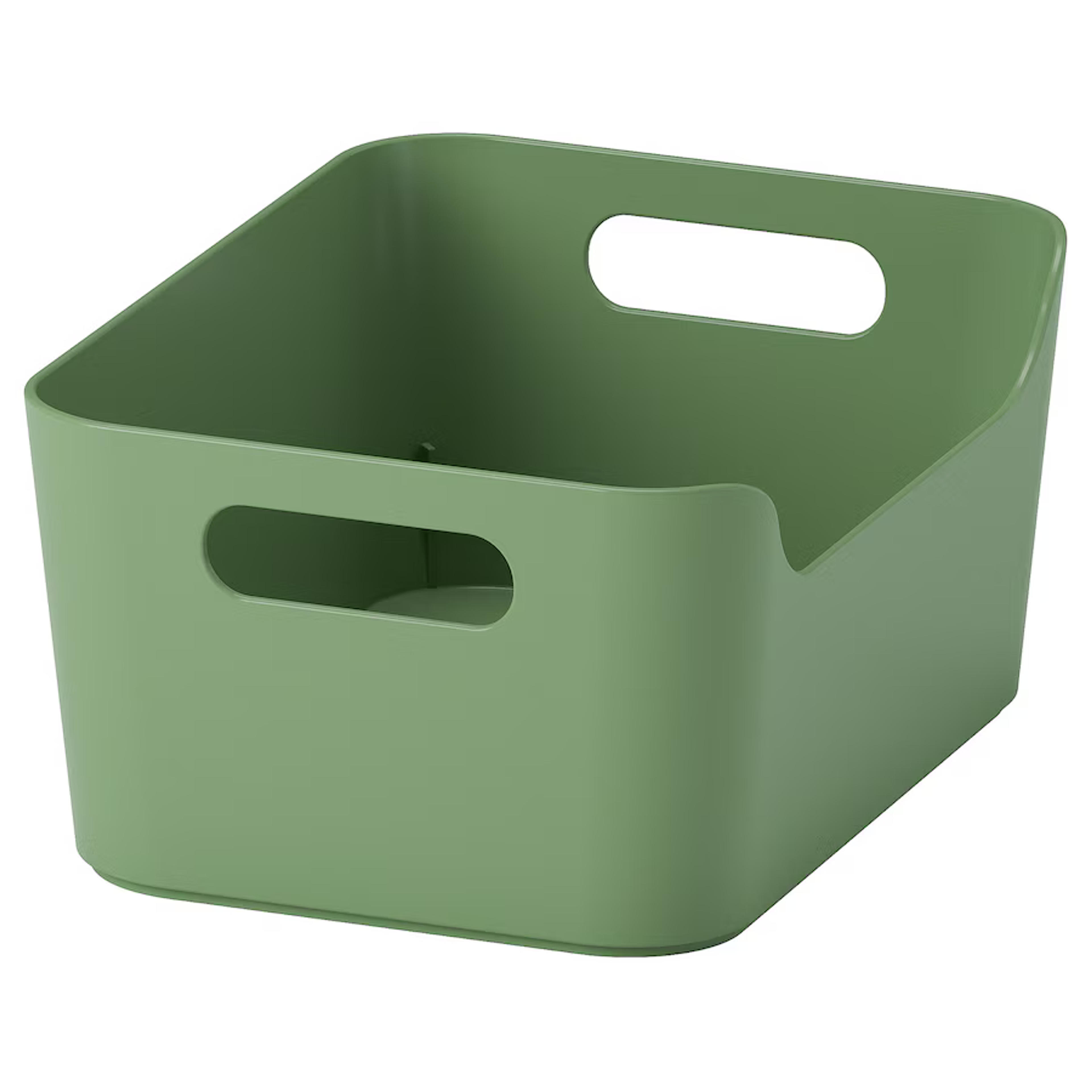 UPPDATERA box, green, 24x17 cm - IKEA