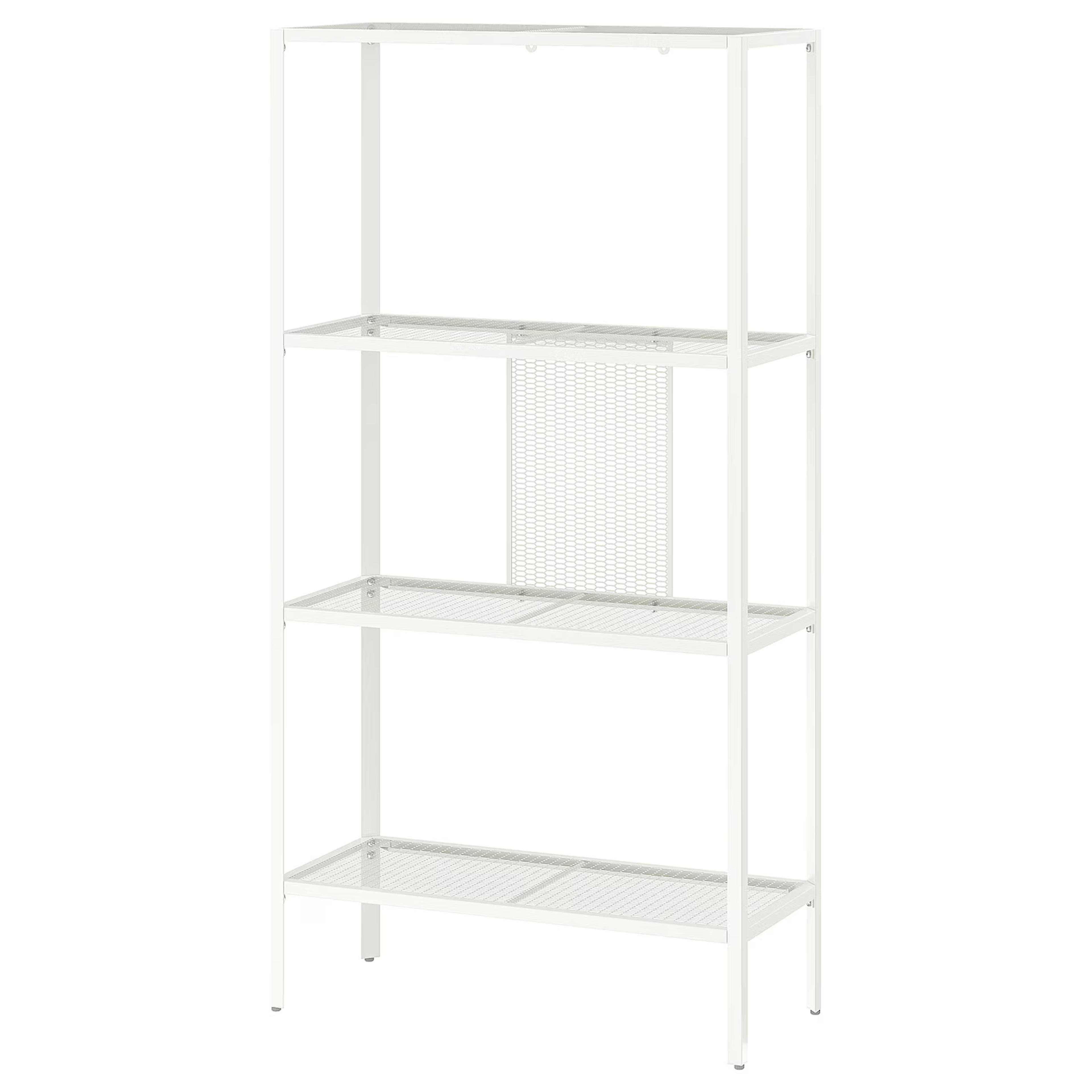 BAGGEBO Shelf unit - metal/white 23 5/8x9 7/8x45 5/8 "