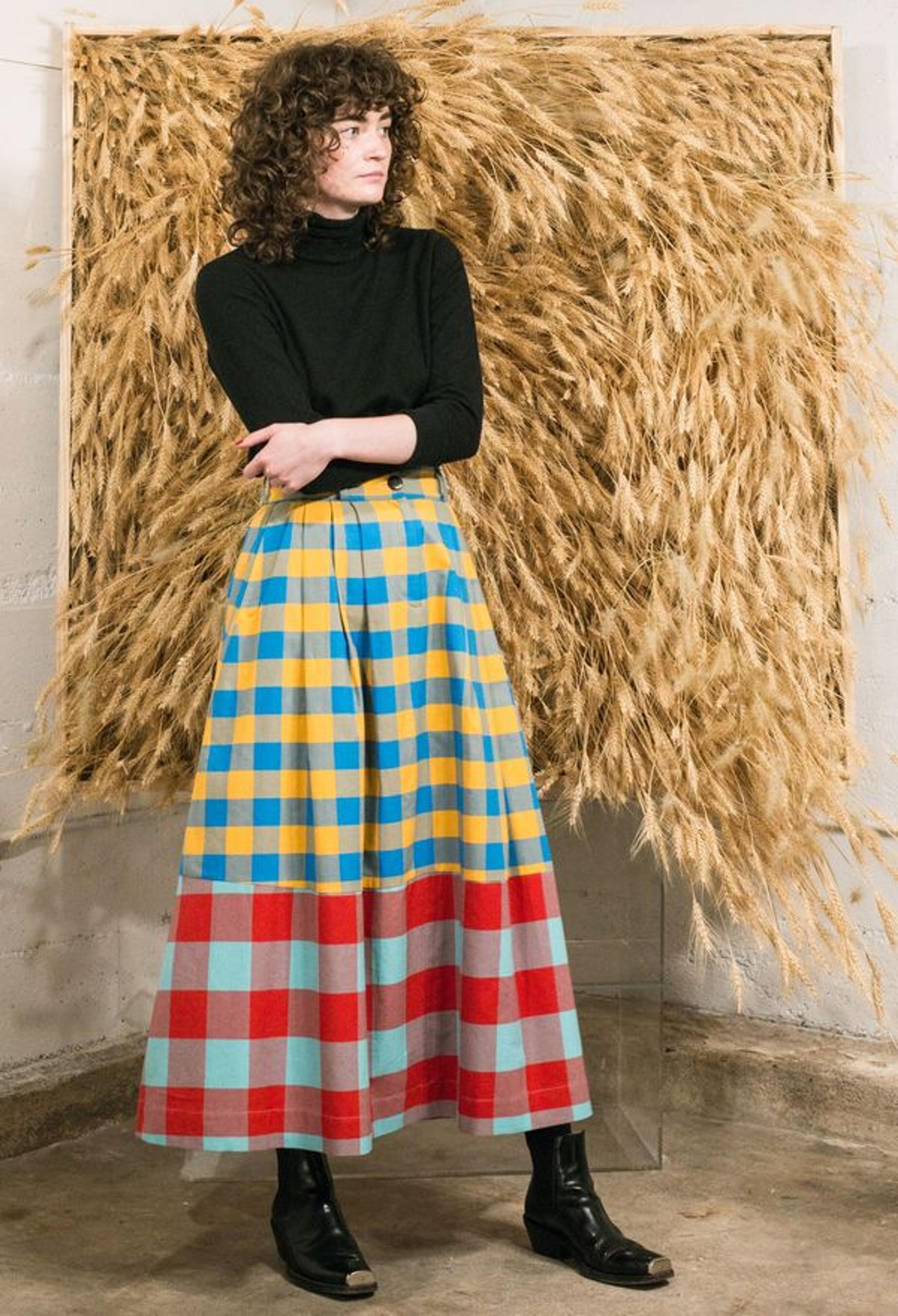 Mara Hoffman Tulay Skirt - Playford Plaid | Garmentory