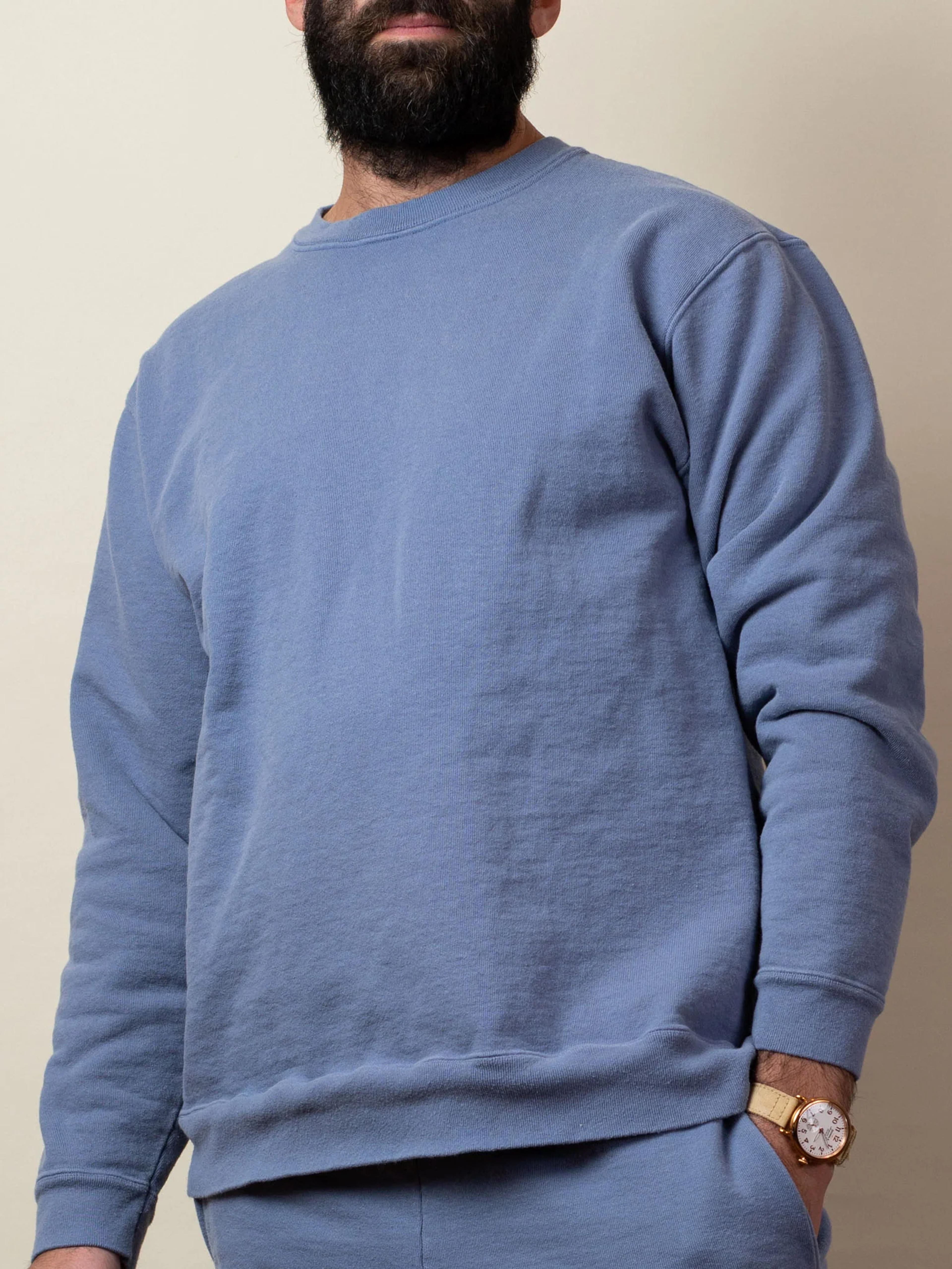 Goodwear Adult Cotton Fleece Crew Neck Sweatshirt Made In USA – Goodwear USA