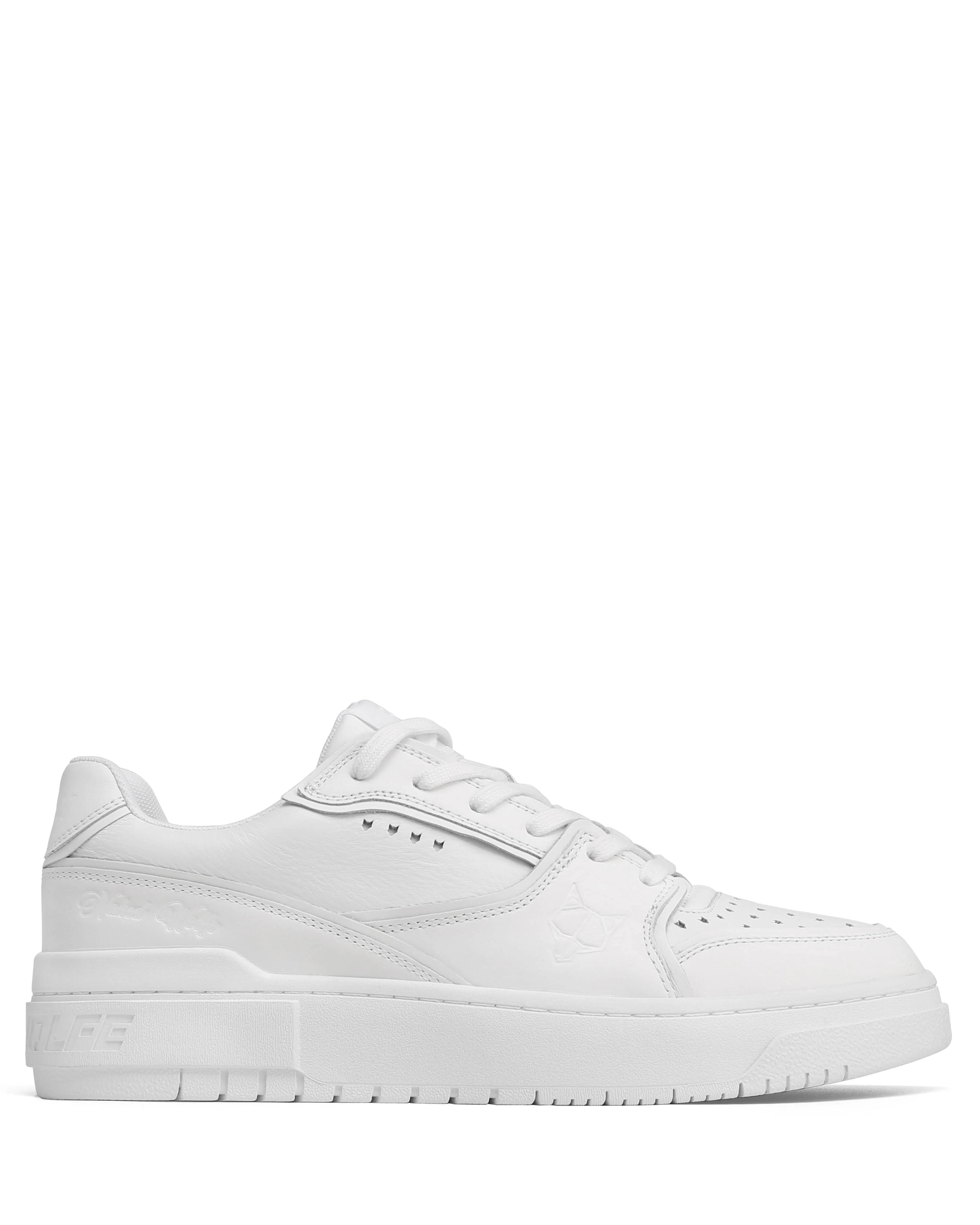 NW-01 Triple White Leather – Naked Wolfe