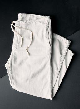 the lounge pant in stone - M