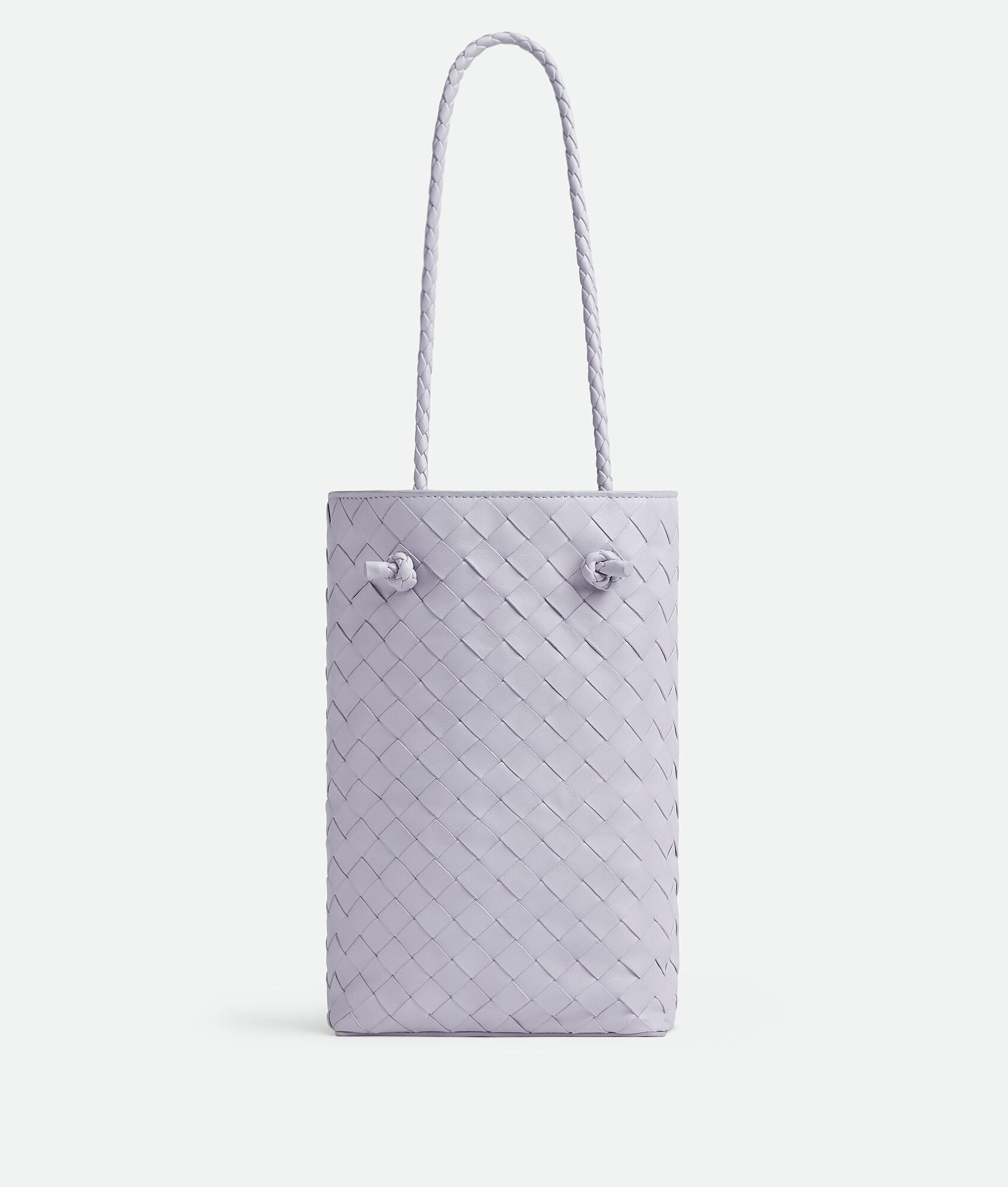 Bottega Veneta® Women's Mini Tote Bag in Oyster. Shop online now.