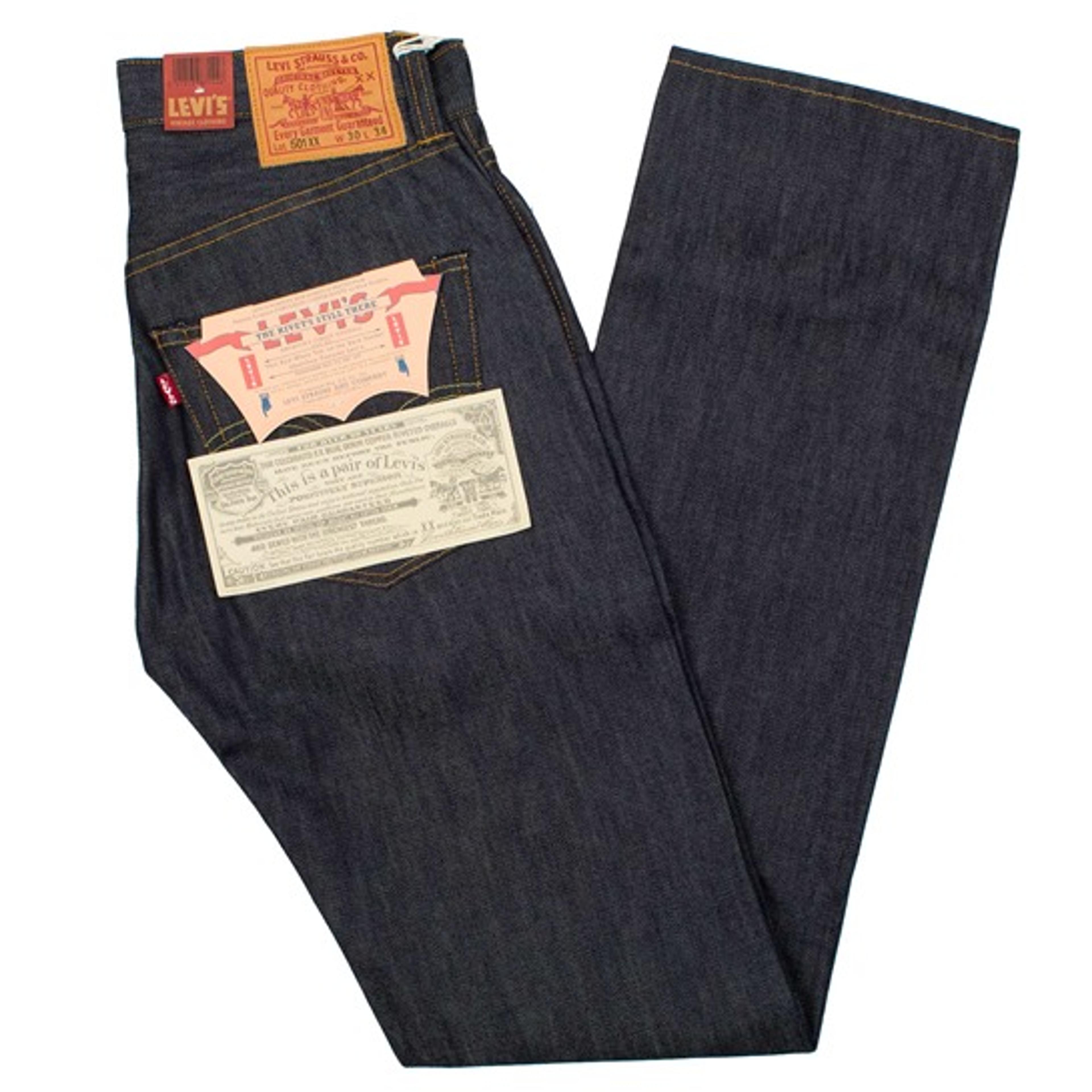 Levi's® 501XX® 1947 - RIGID (Deadstock US made Cone Mills Denim)