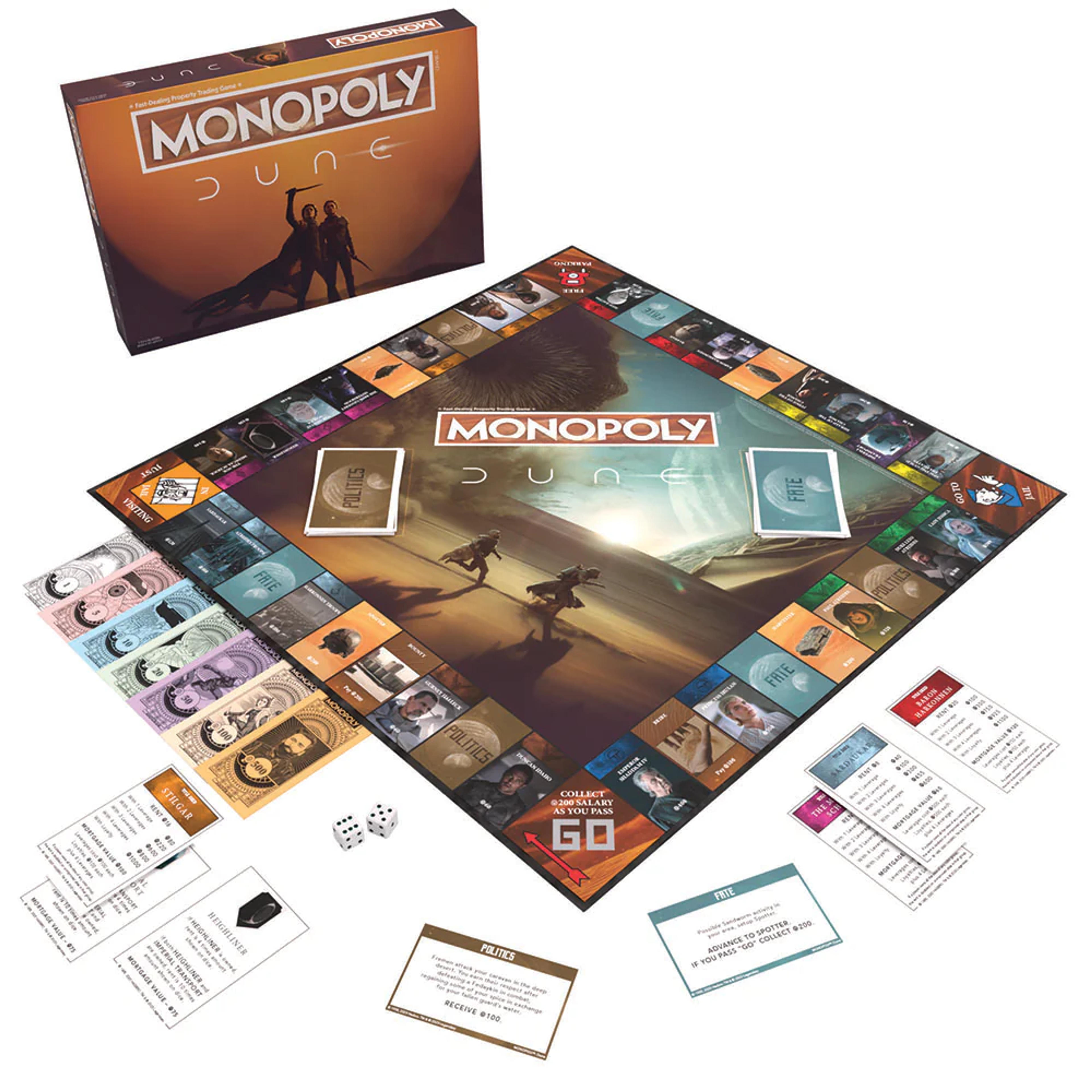 Dune Monopoly - Multi-colored