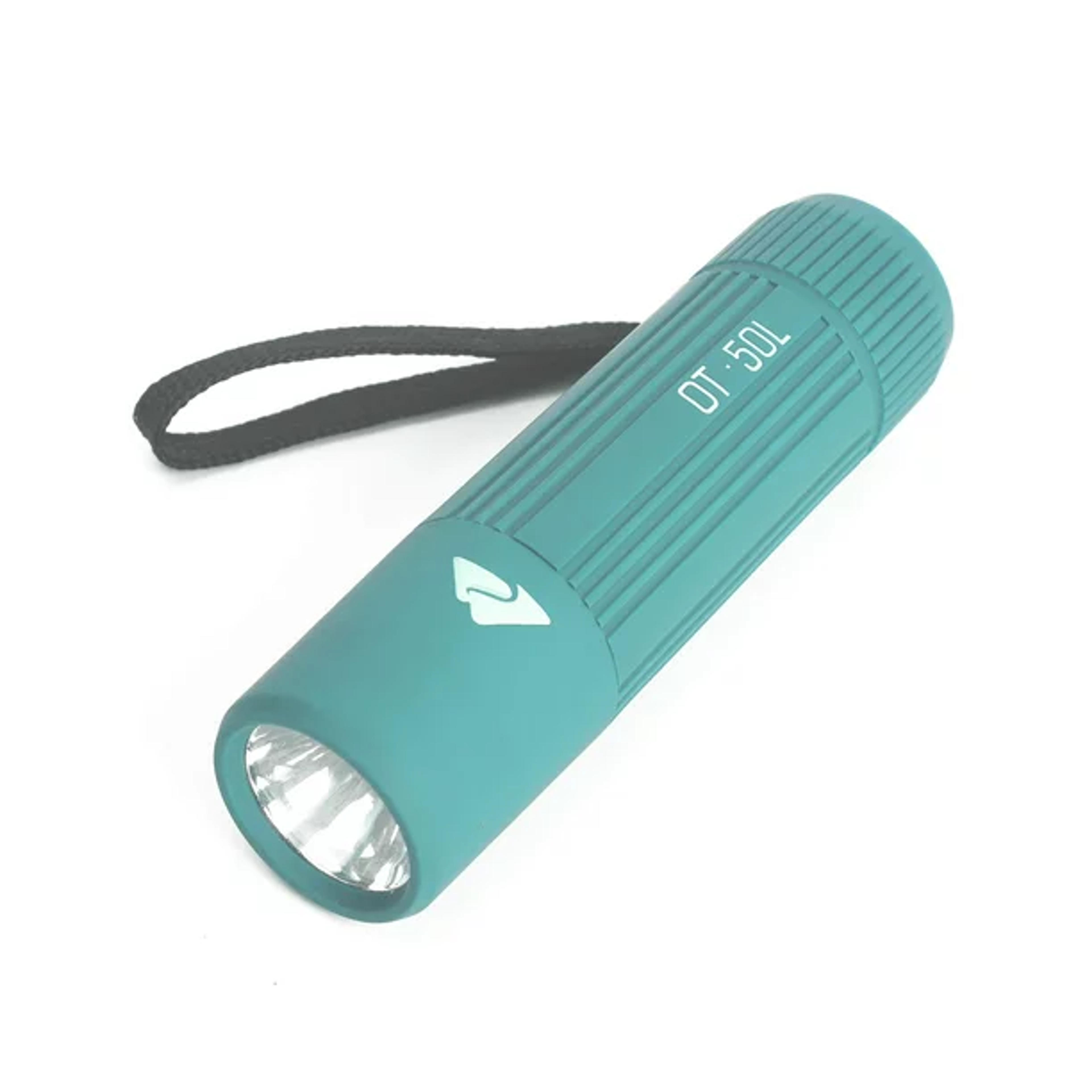 Ozark Trail Single Mini Handheld LED Flashlight, 50 Lumens, 3 AAA Batteries, Teal - Walmart.com