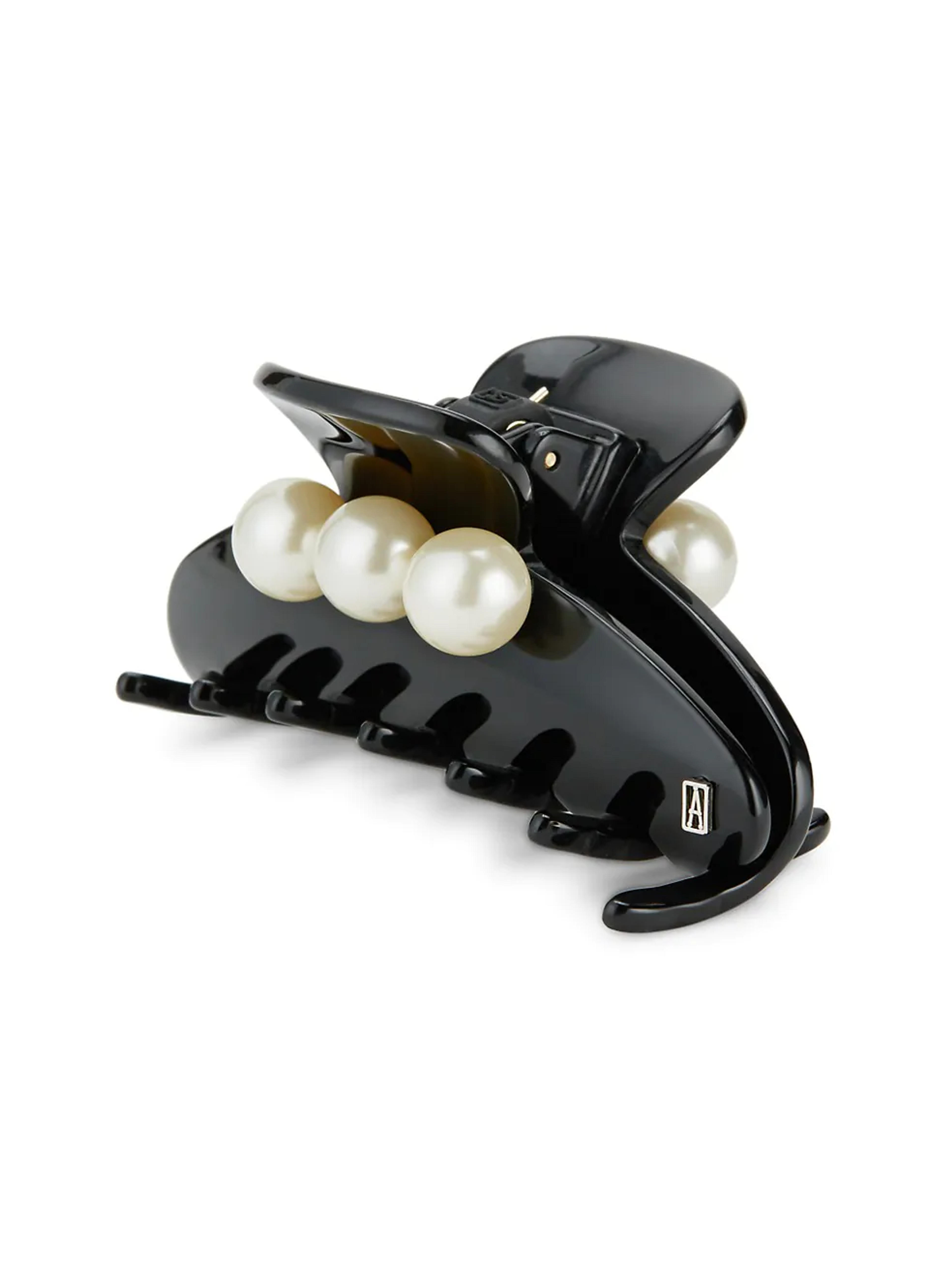 Shop Alexandre de Paris Oversize Faux Pearl Hair Jaw Clip | Saks Fifth Avenue