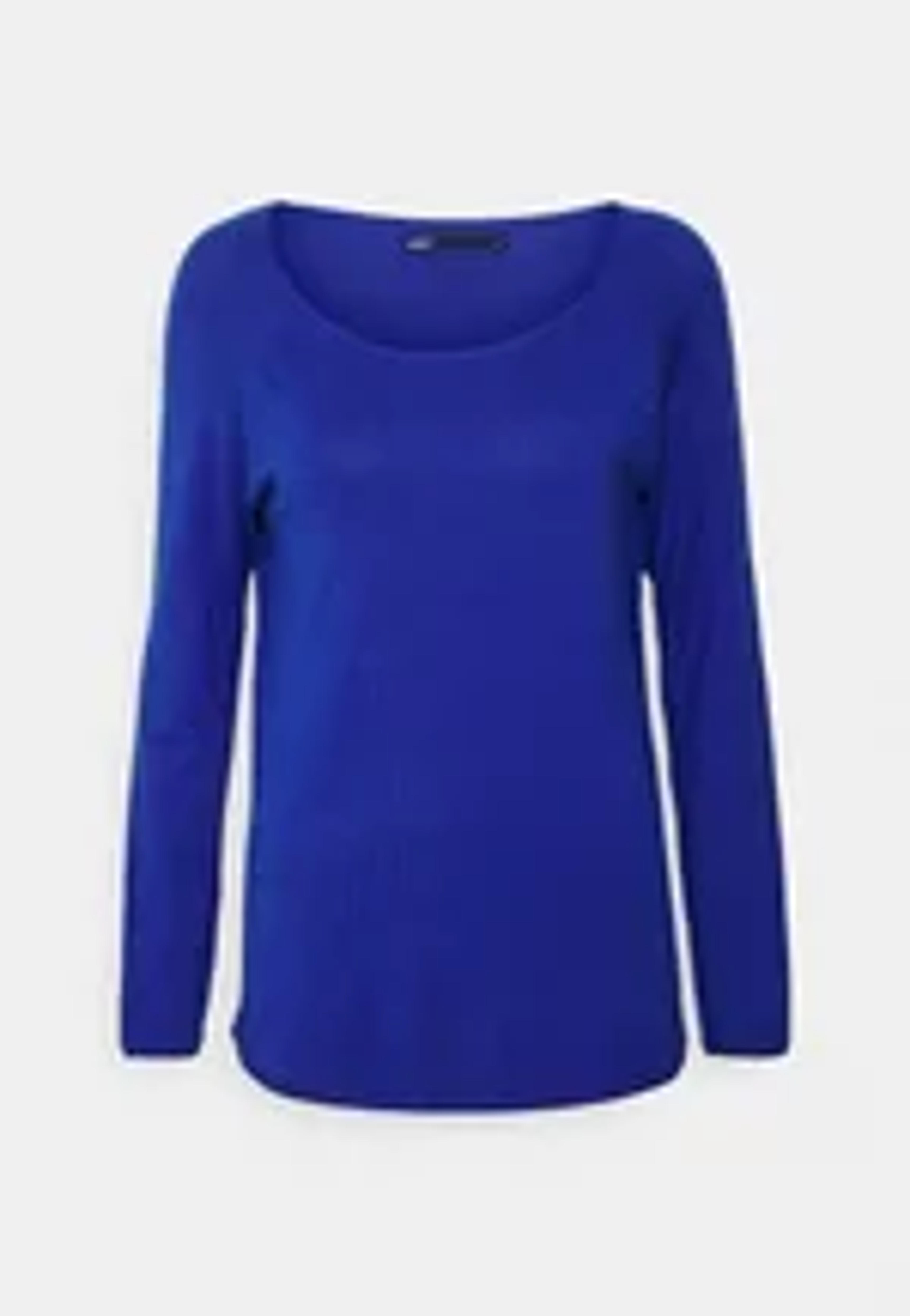 ONLY ONLMILA LACY L S LONG - Jumper - surf the web/blue - Zalando.co.uk