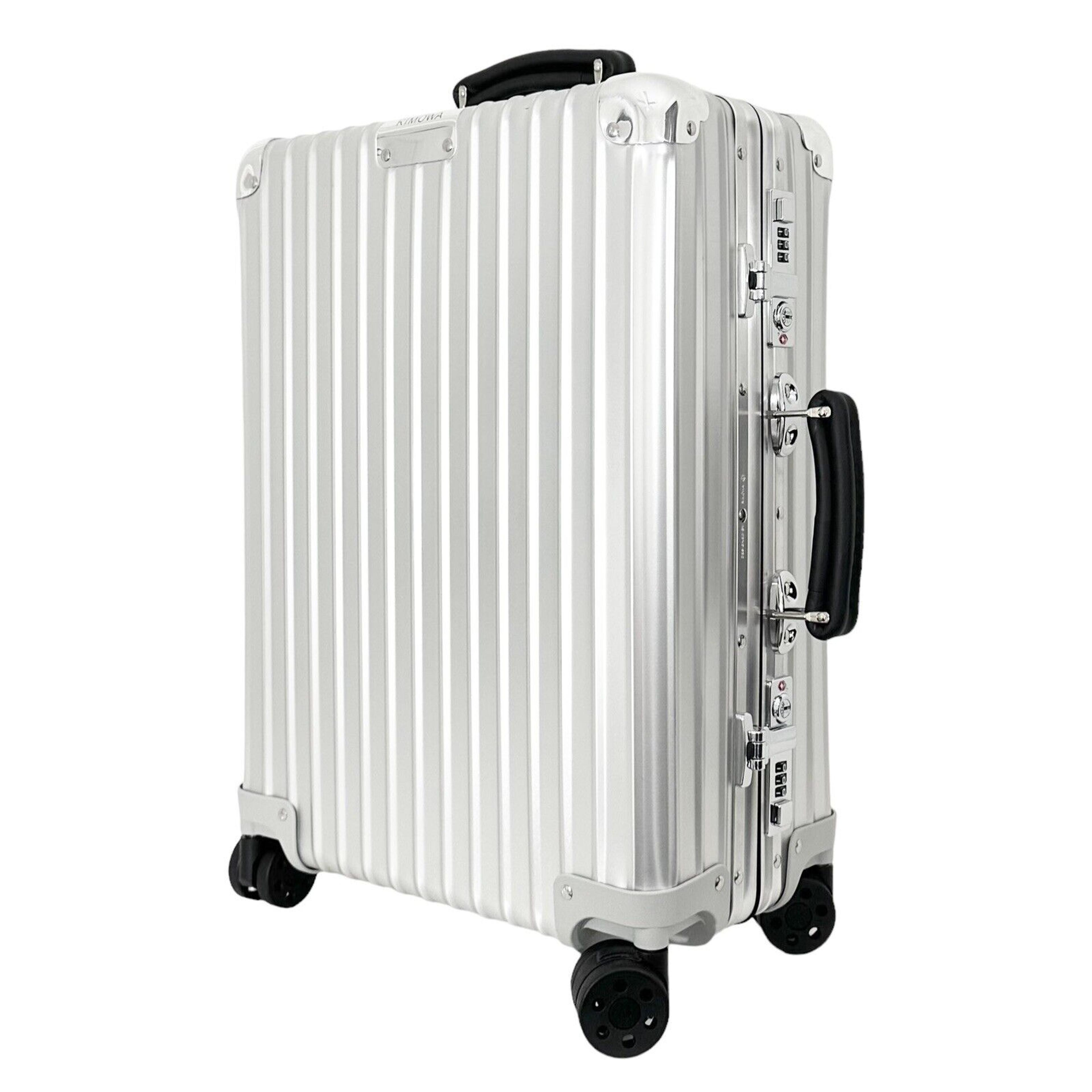 RIMOWA Classic Cabin S Silver Aluminum Carry-On Suitcase MADE IN GERMANY | eBay