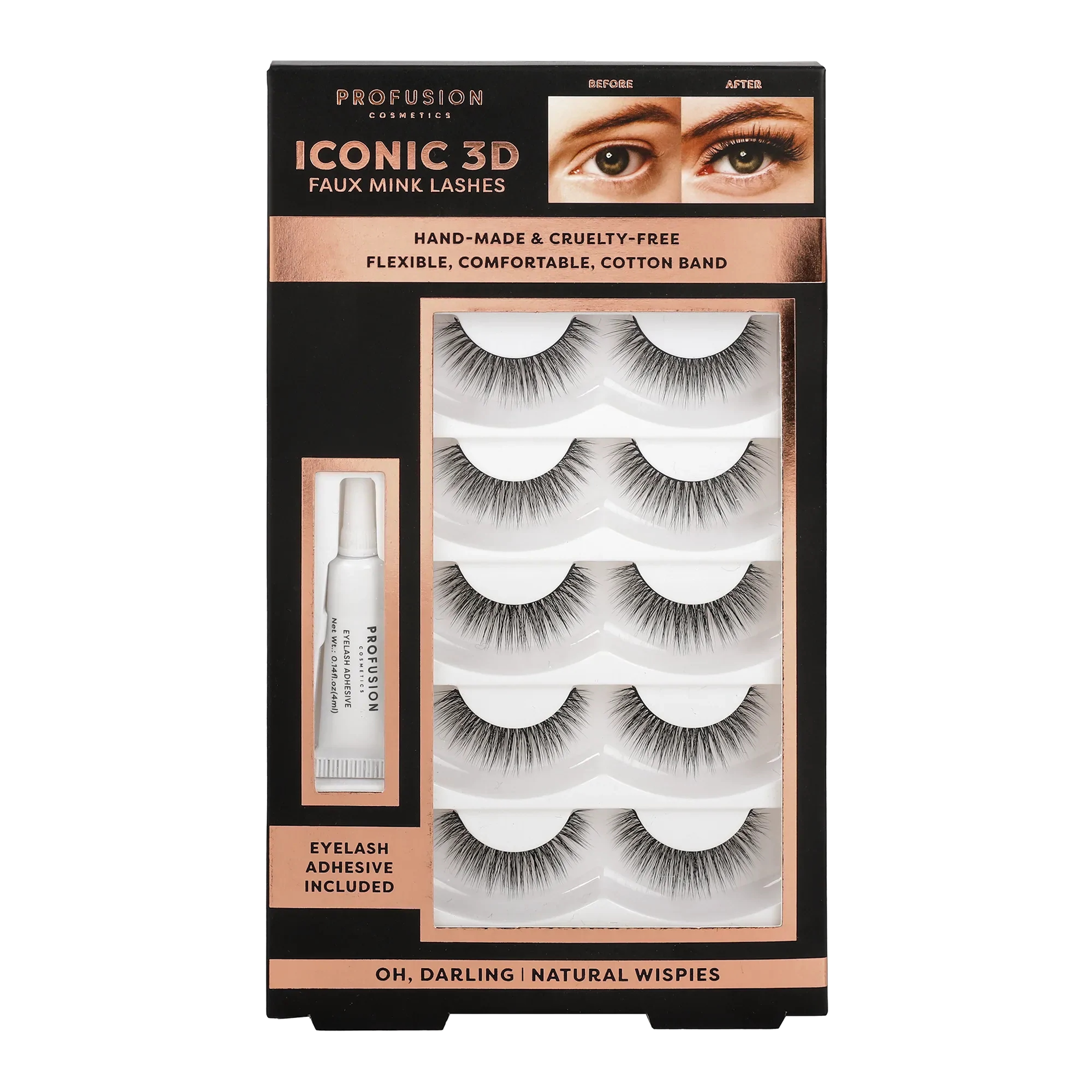 Iconic 3D Faux Mink Lashes - Oh Darling