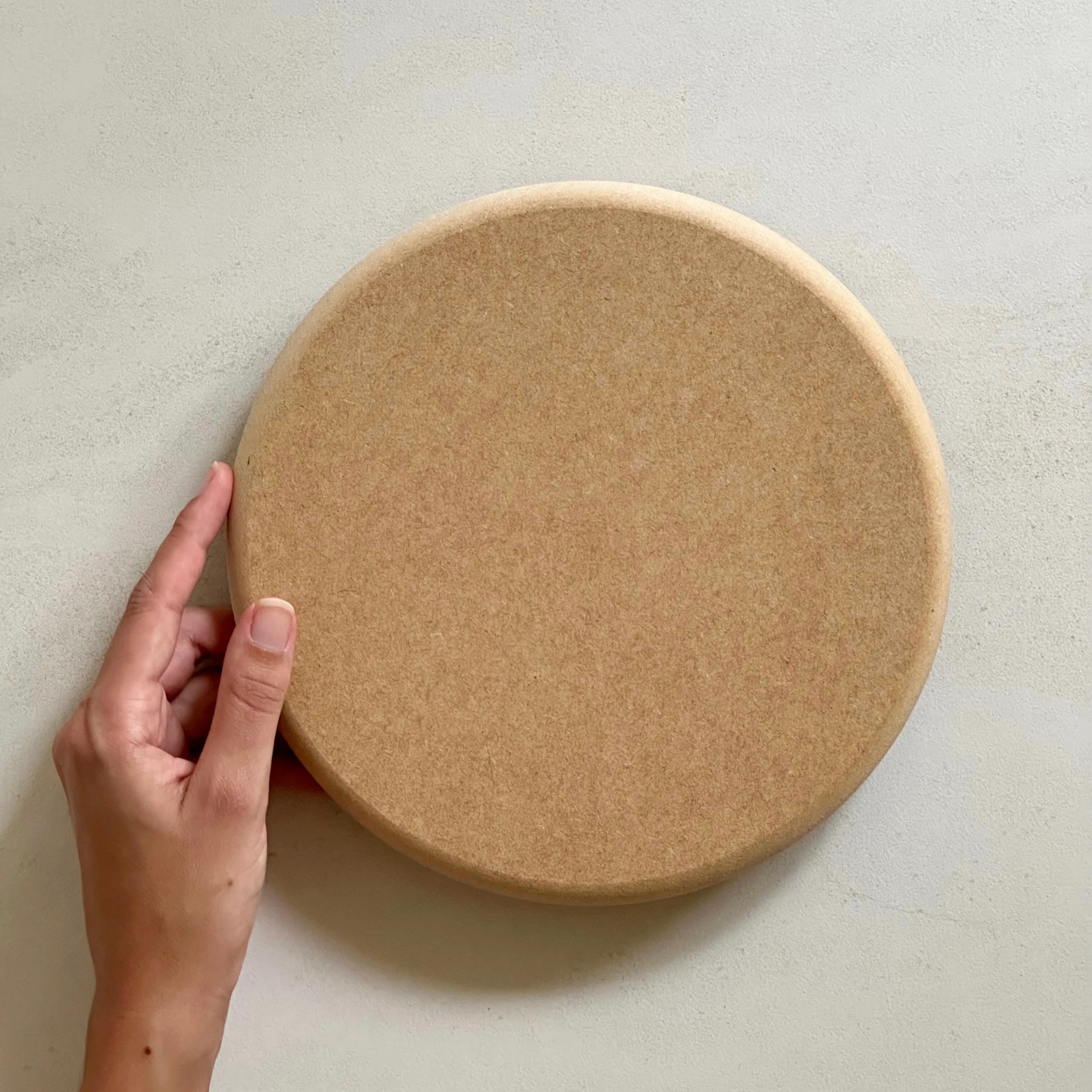 Round Drape Mould Pottery Form 22cm with Roundover Edge