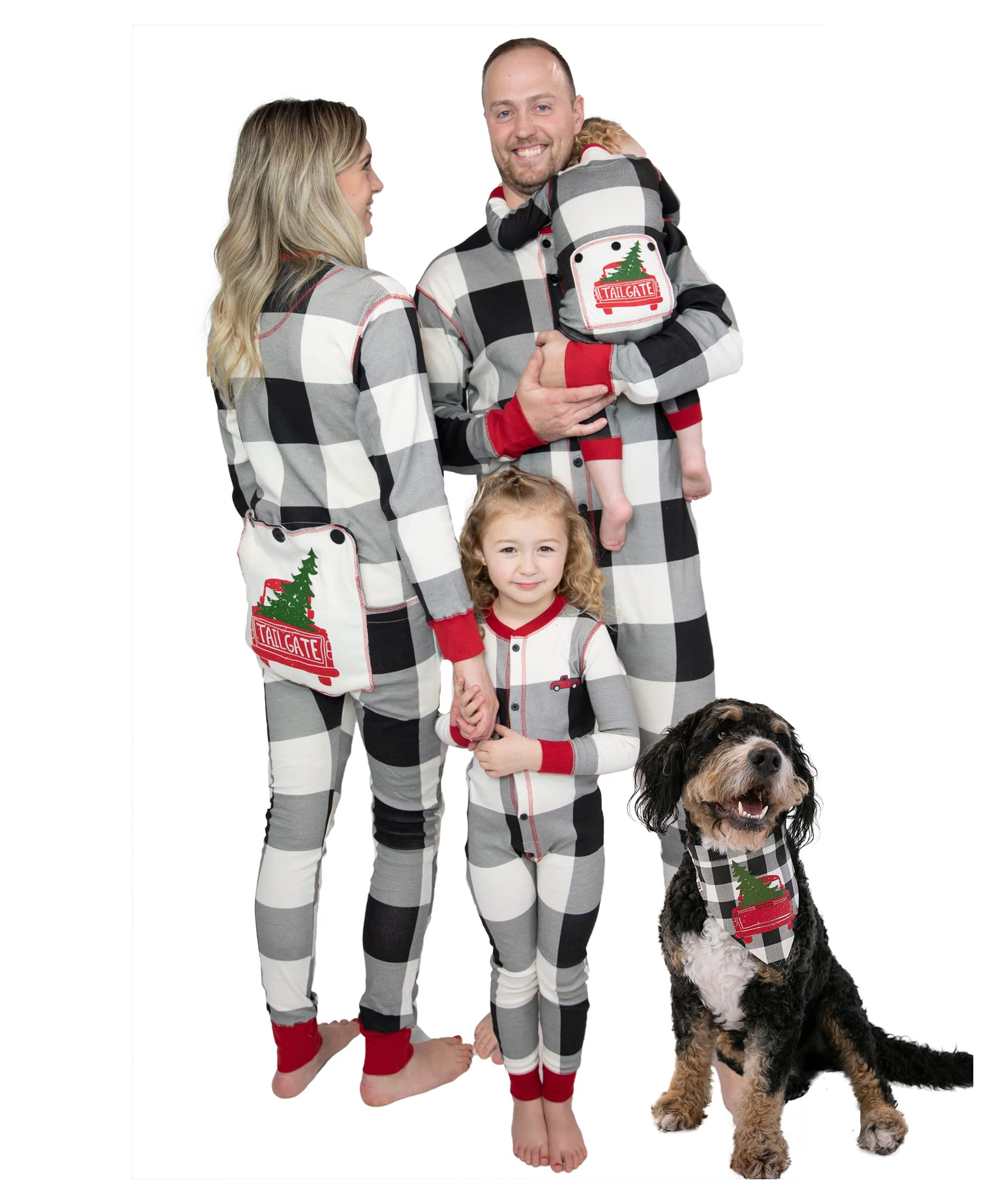 Lazy One Flapjacks, Matching Pajamas for The Dog, Baby & Kids, Teens, and Adults