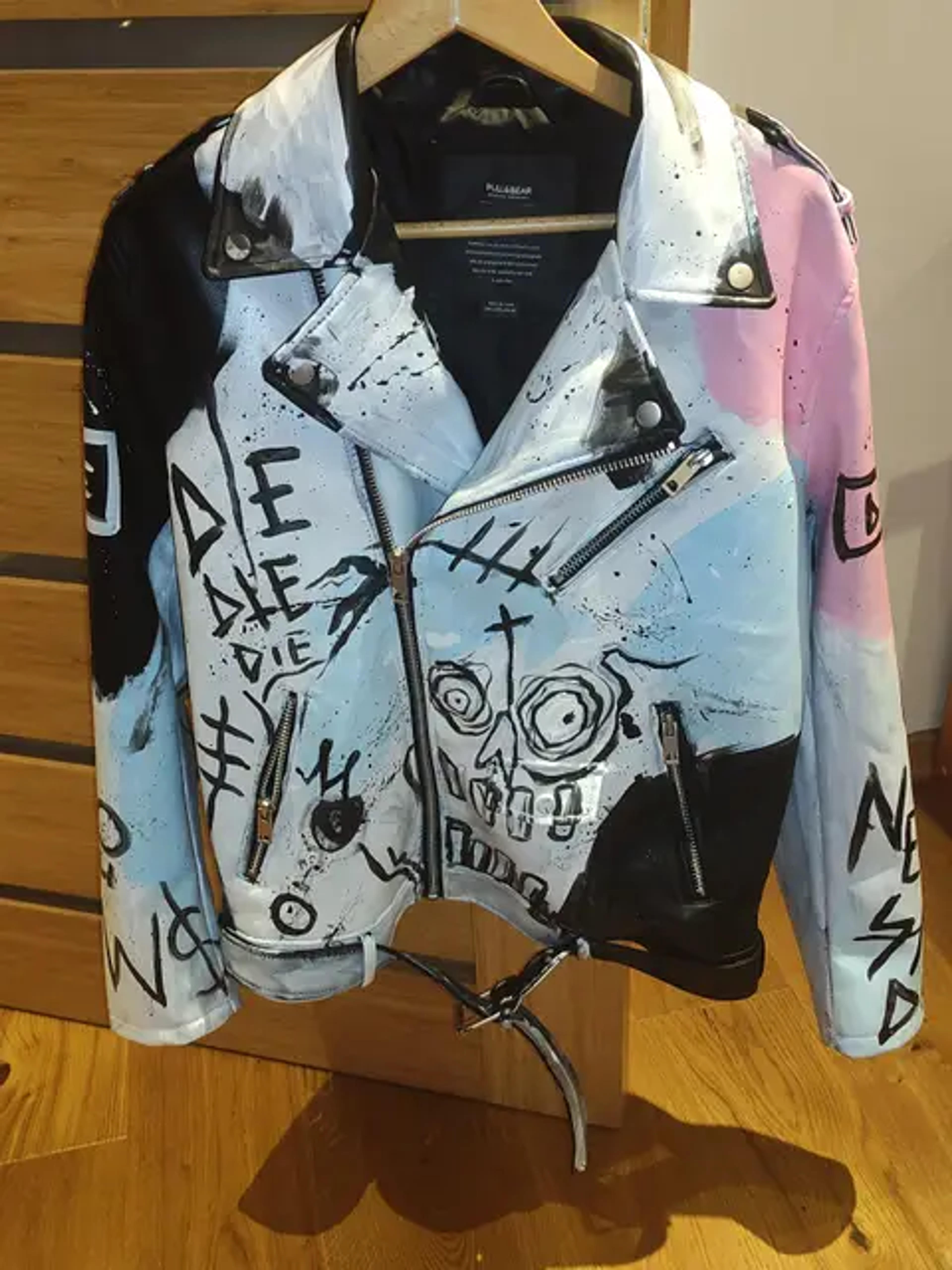 Custom Lil peep for those who sin Never say die custom jacket | Grailed